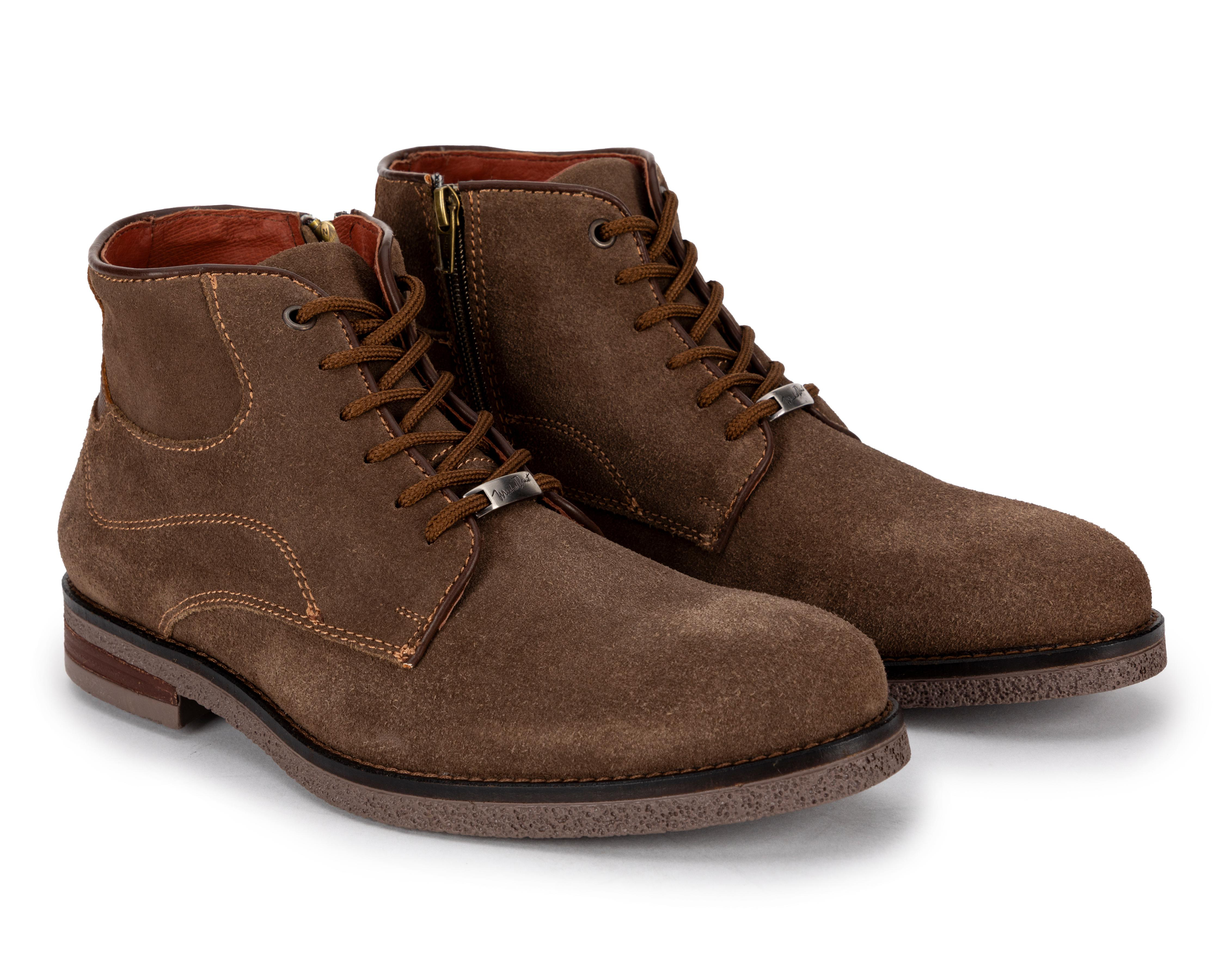Foto 2 pulgar | Botas Casuales Michel Domit de Piel para Hombre