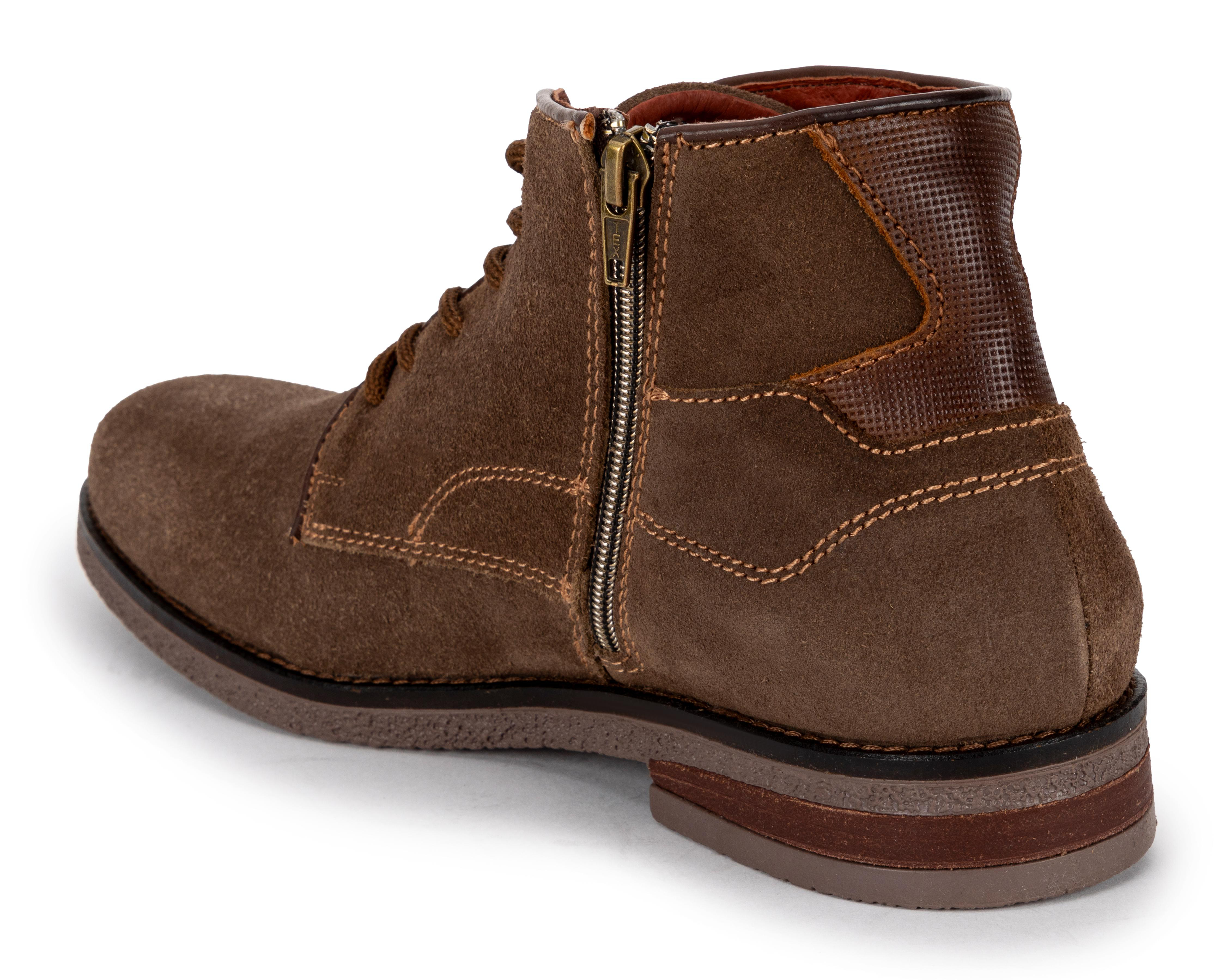 Foto 4 pulgar | Botas Casuales Michel Domit de Piel para Hombre