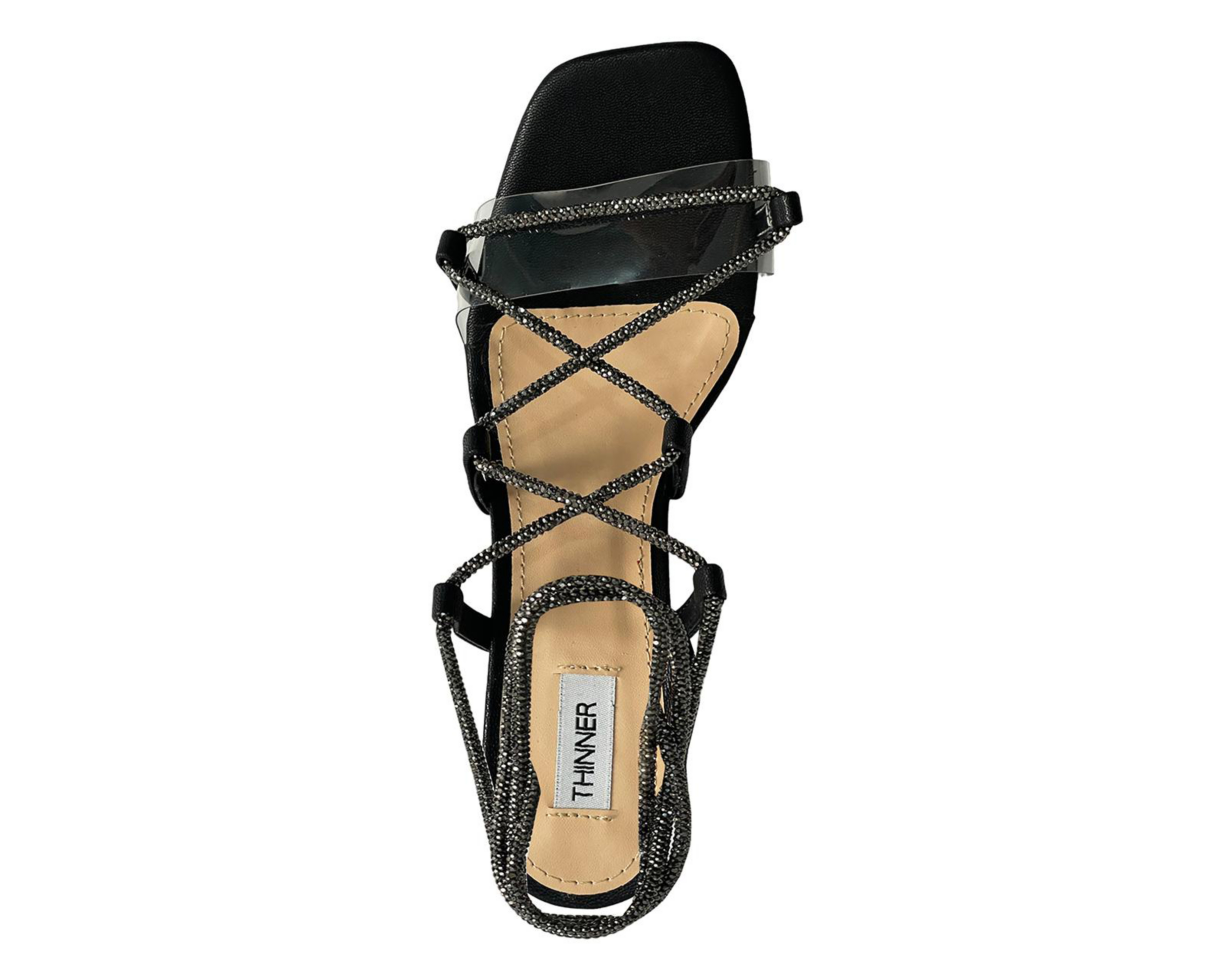 Foto 5 | Sandalias de Tacón Thinner para Mujer