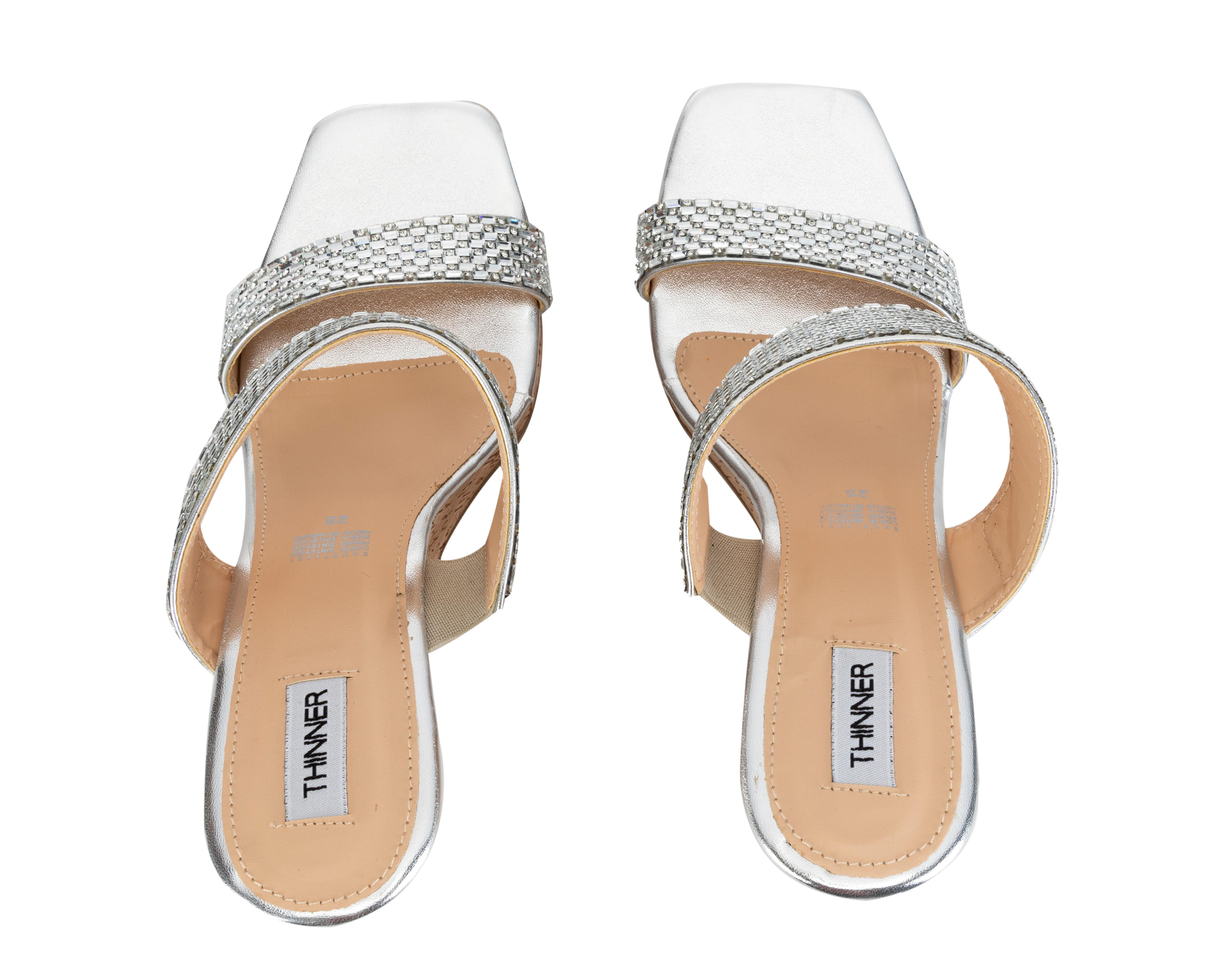 Foto 4 pulgar | Sandalias Casuales Thinner para Mujer