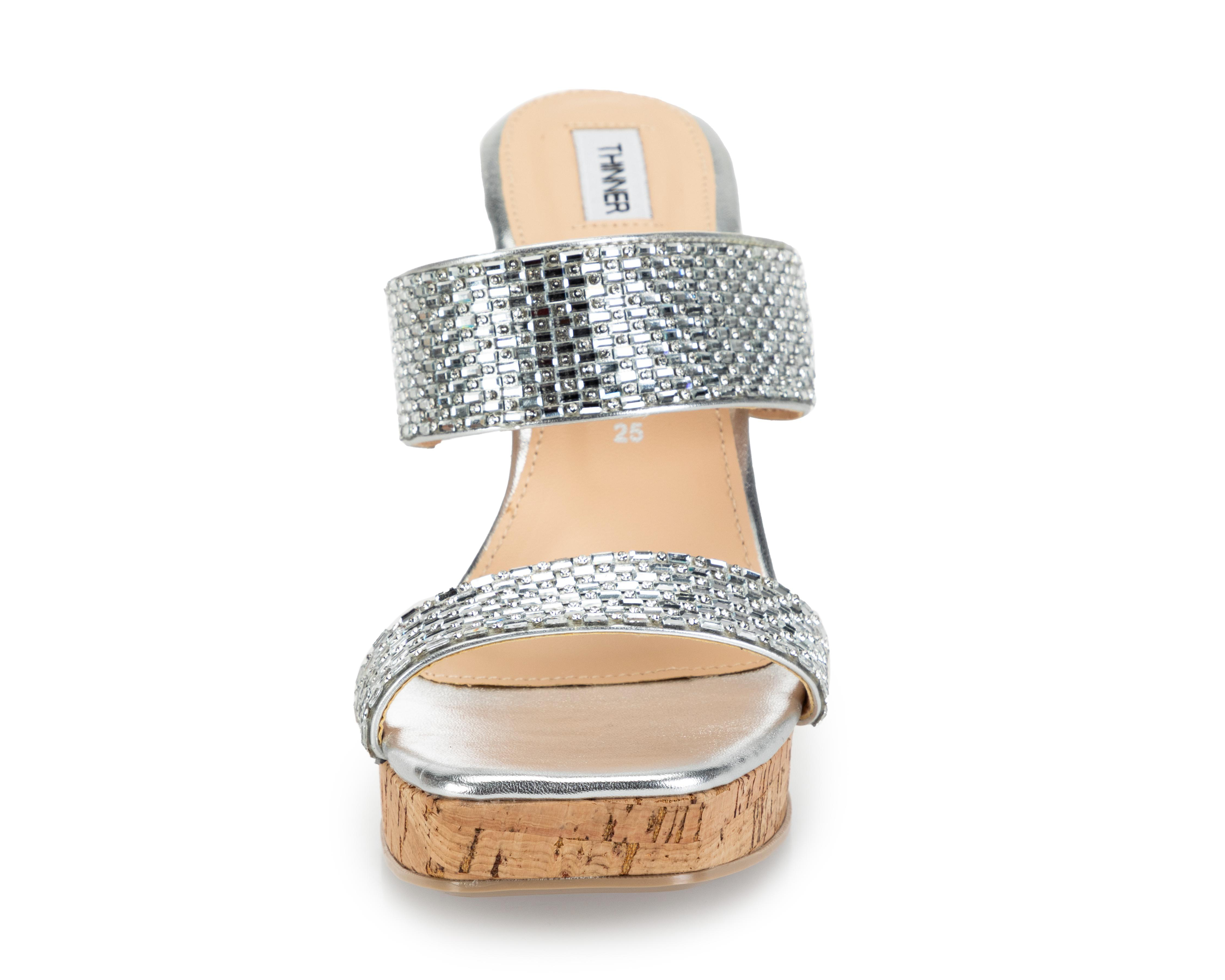 Foto 6 pulgar | Sandalias Casuales Thinner para Mujer