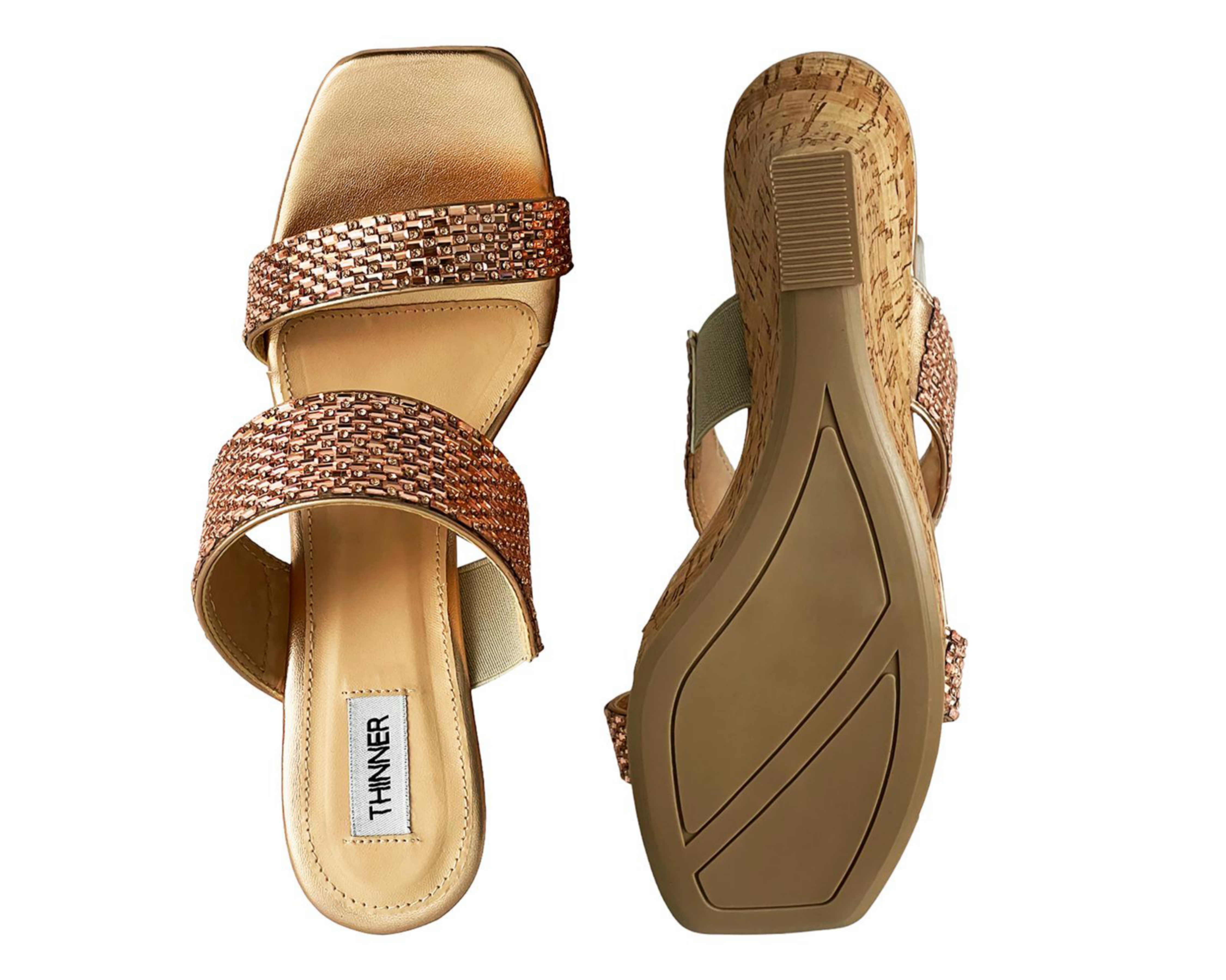 Foto 3 pulgar | Sandalias Casuales Thinner para Mujer