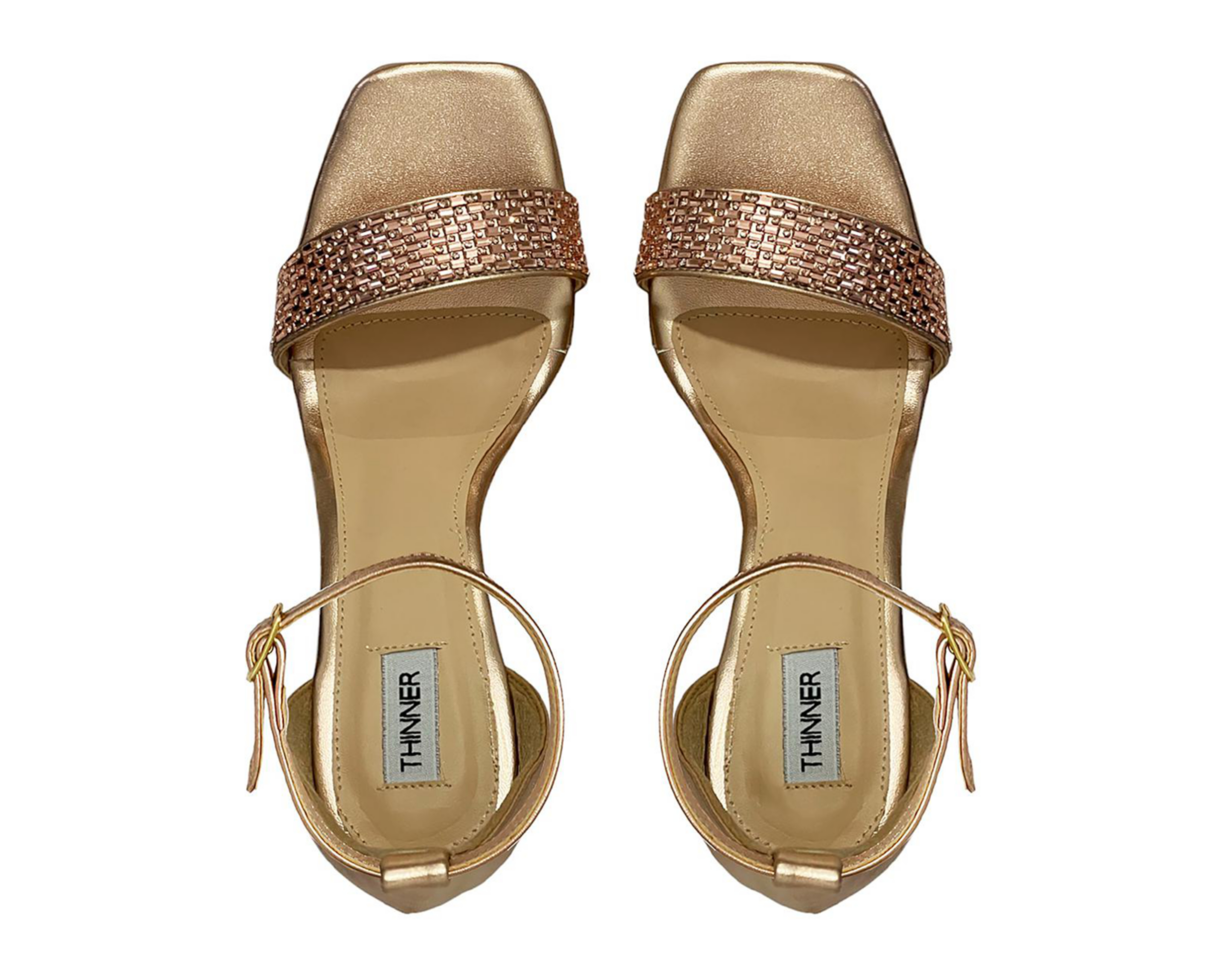 Foto 4 pulgar | Sandalias Casuales Thinner para Mujer