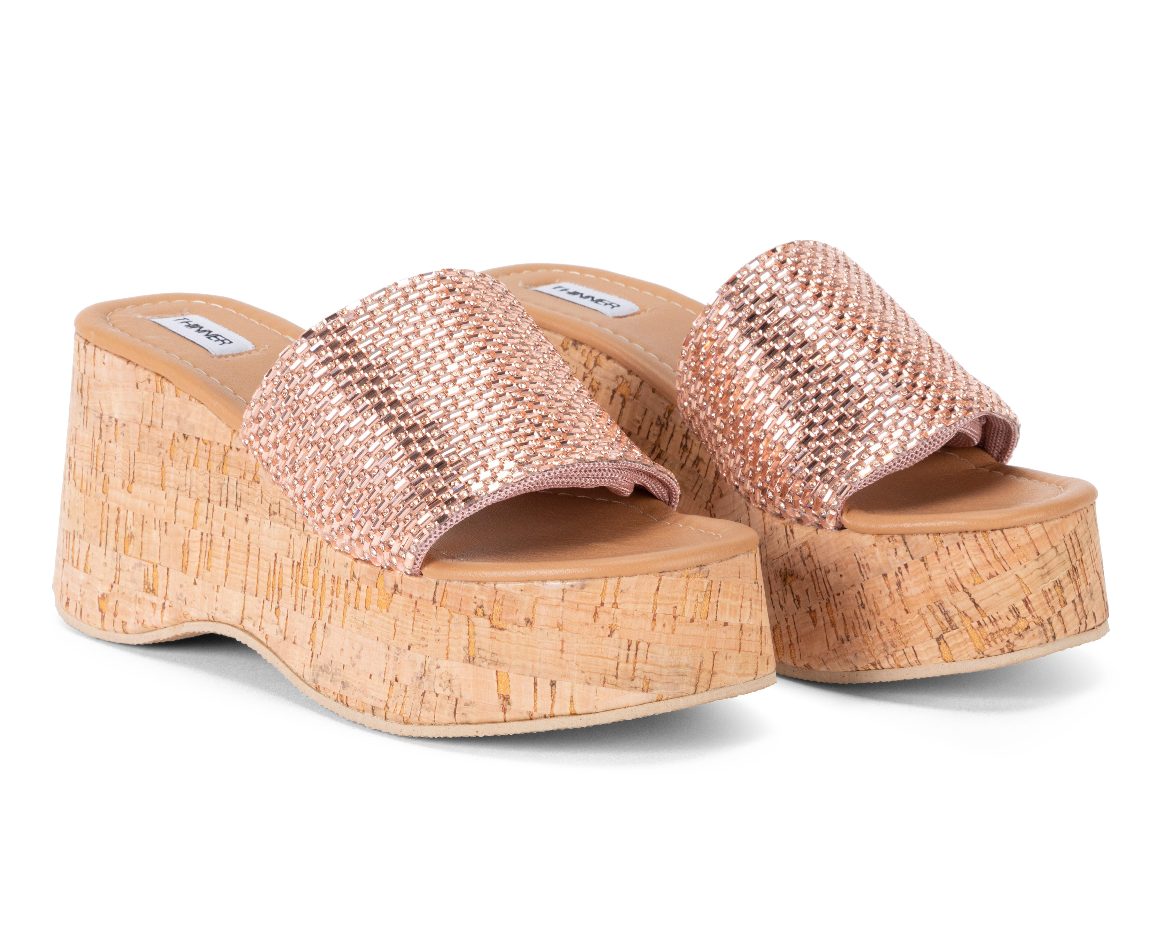 Foto 2 pulgar | Sandalias Casuales Thinner para Mujer