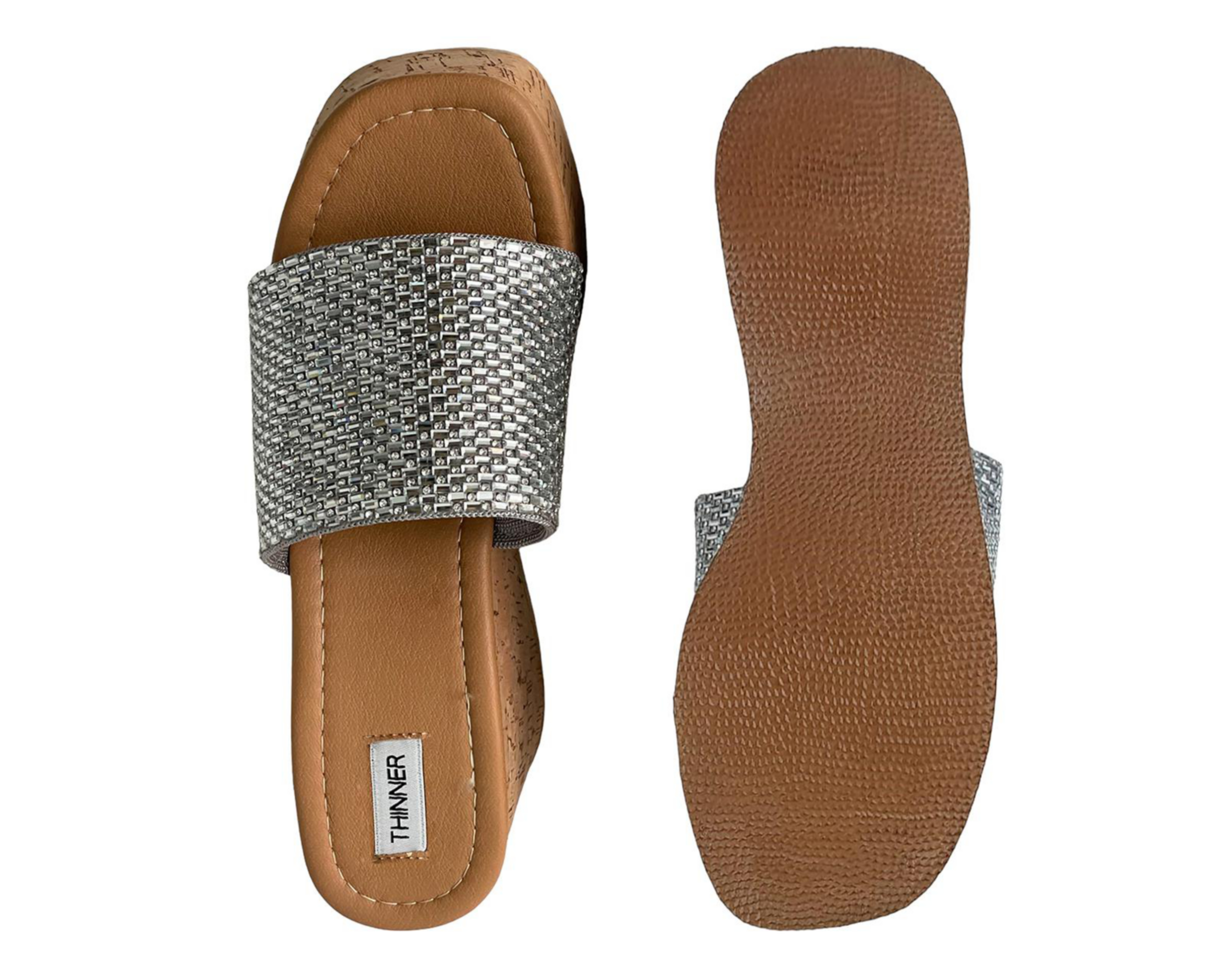 Foto 3 pulgar | Sandalias Casuales Thinner para Mujer
