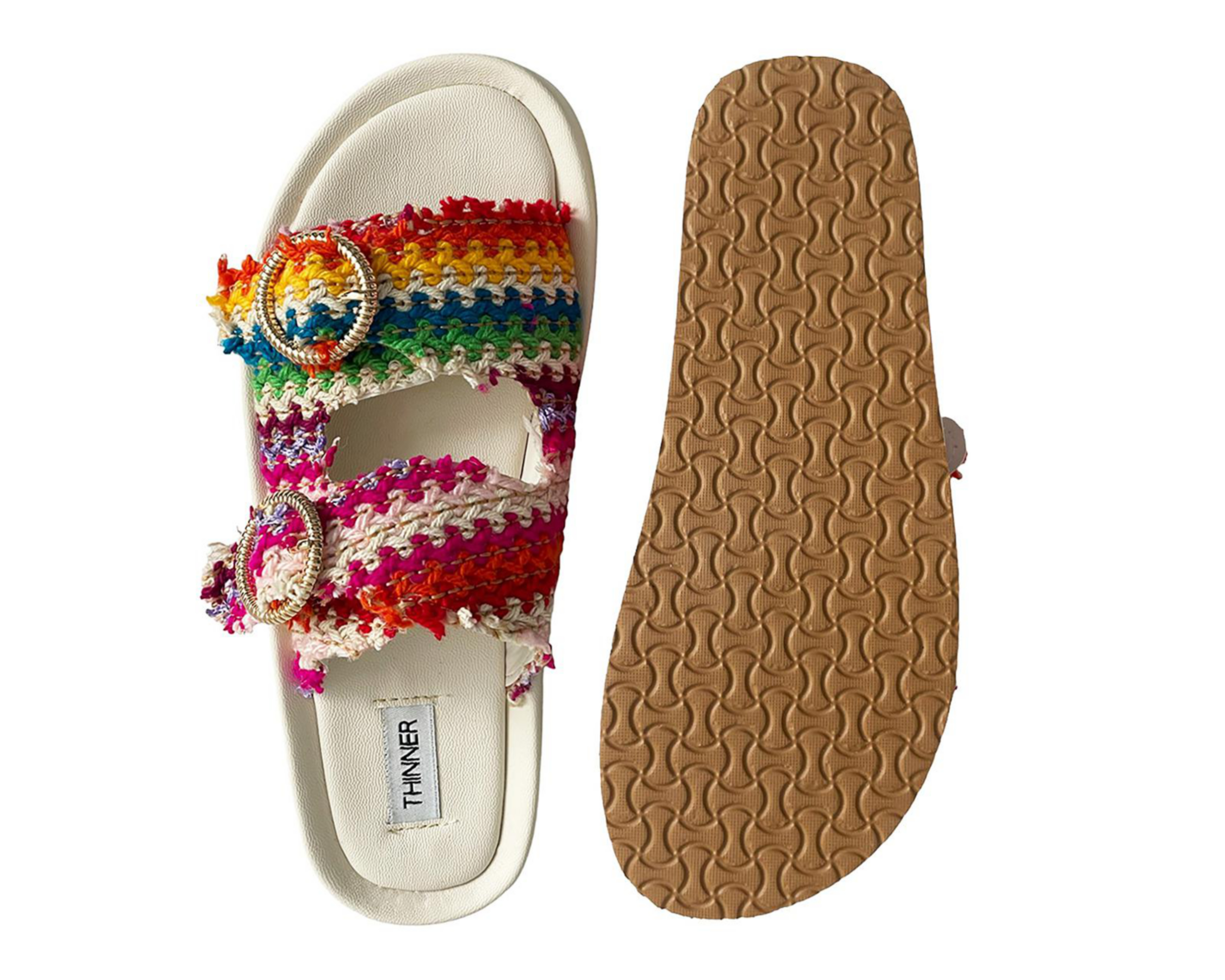 Foto 3 pulgar | Sandalias Casuales Thinner para Mujer