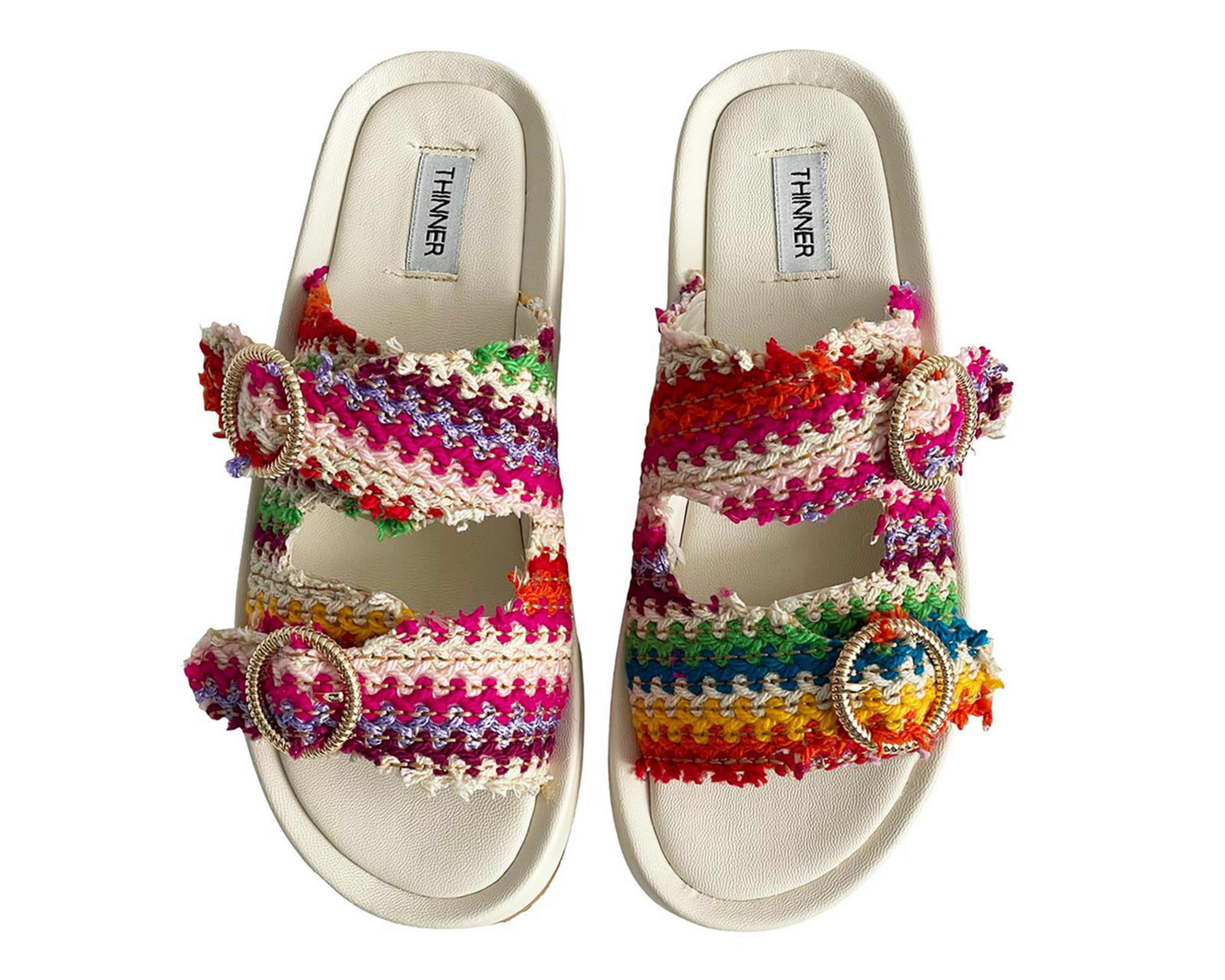 Foto 4 pulgar | Sandalias Casuales Thinner para Mujer