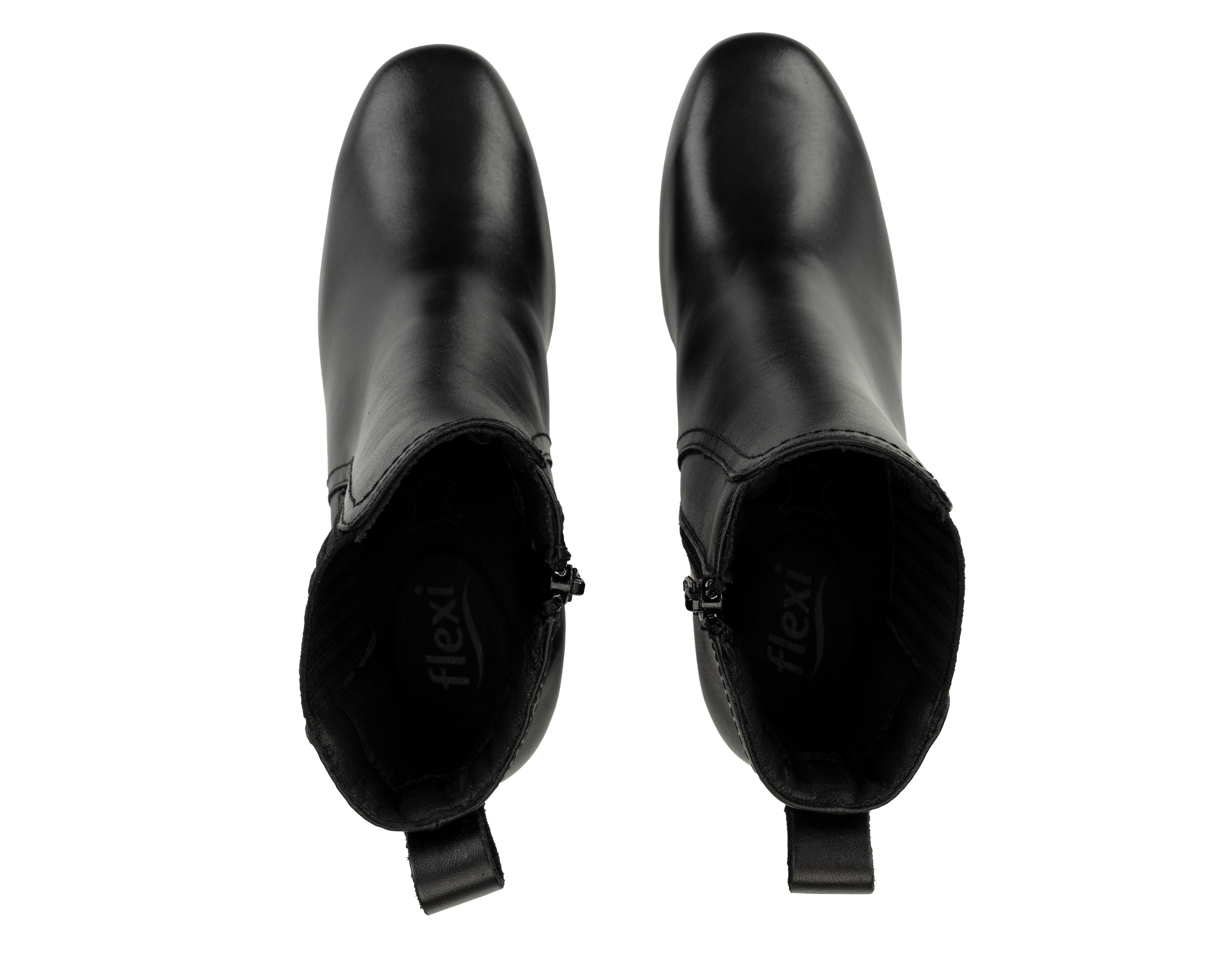 Foto 4 pulgar | Botas Confort Flexi de Piel para Mujer