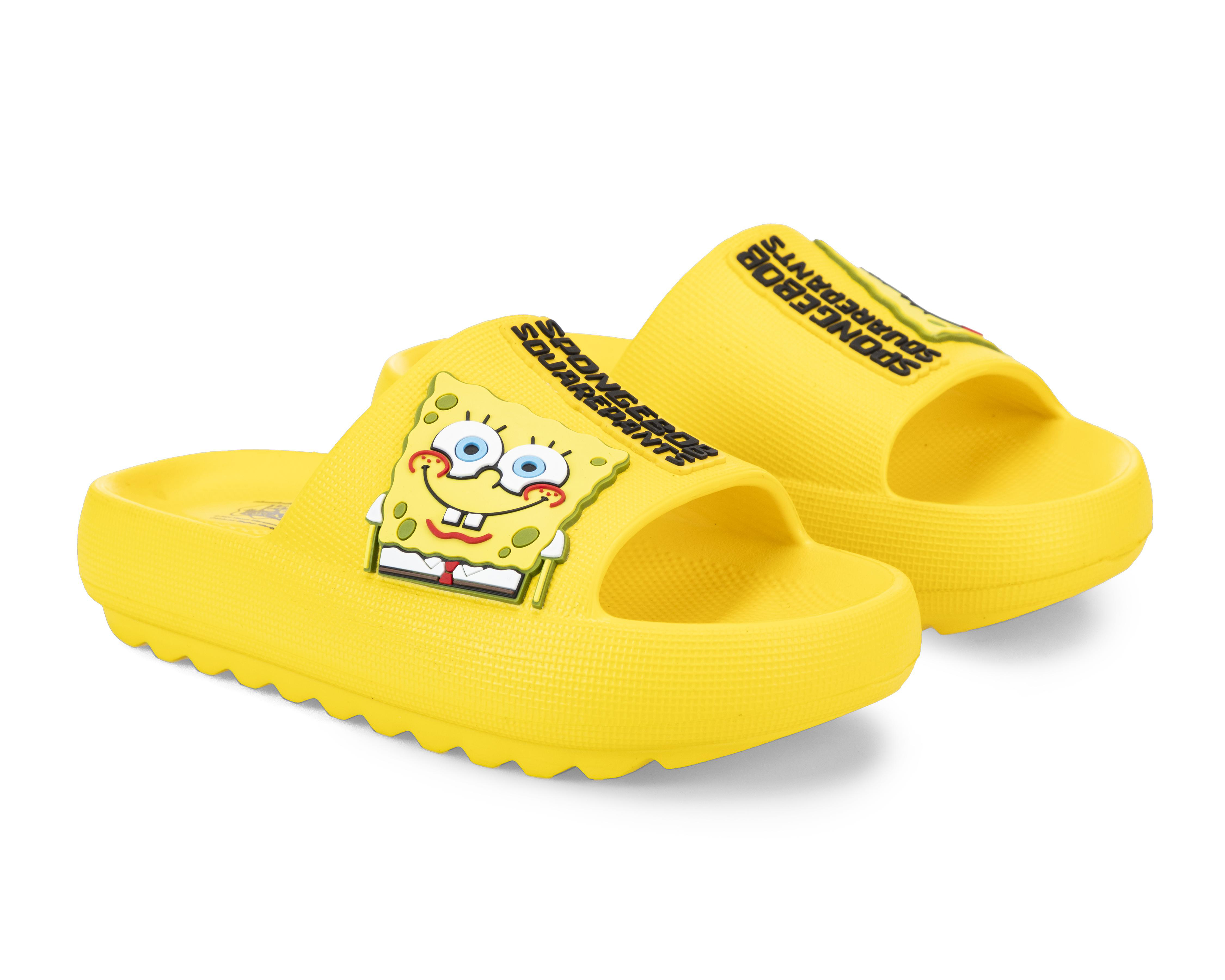 Foto 2 pulgar | Sandalias Bob Esponja para Niño