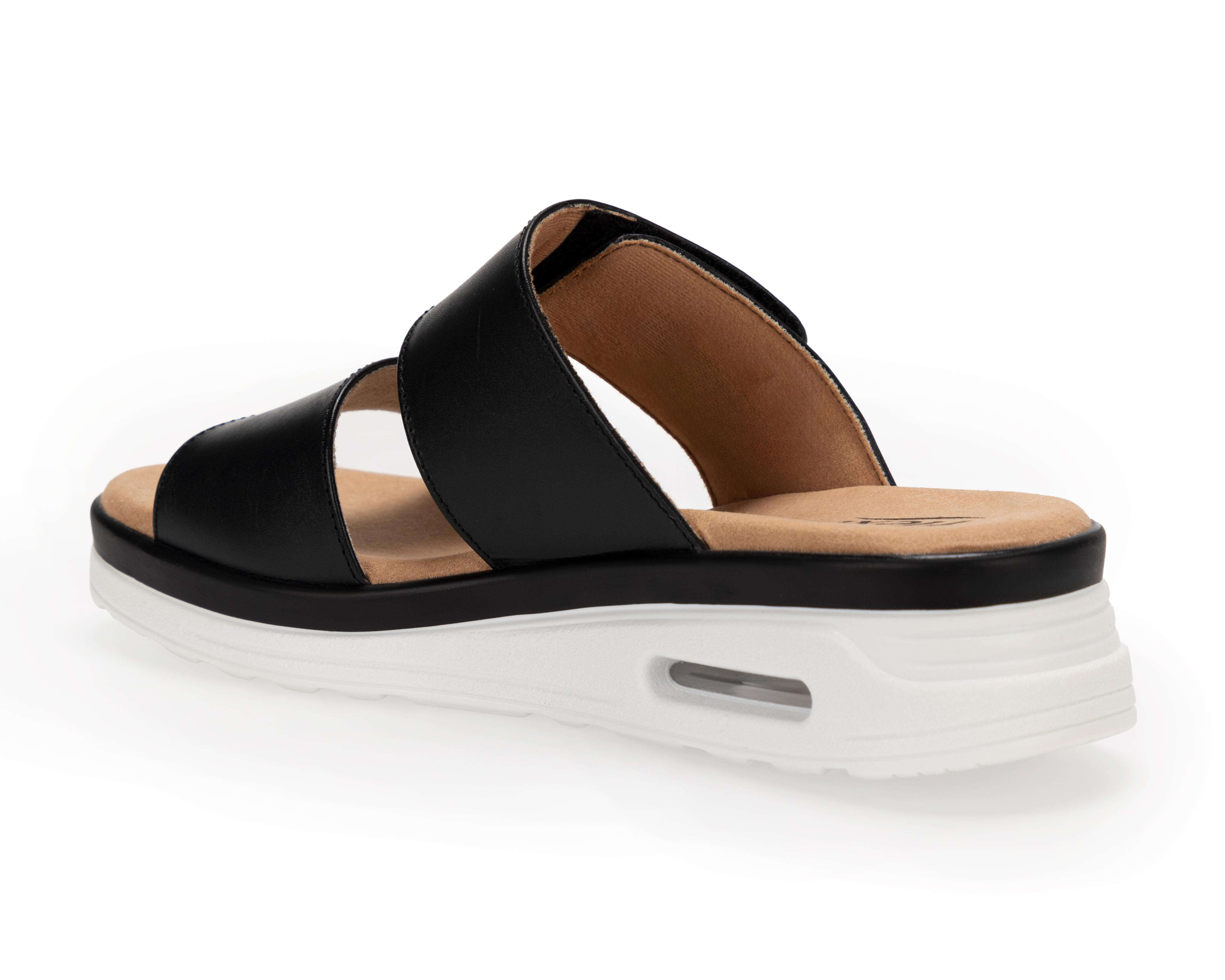 Foto 3 | Sandalias Confort Flexi de Piel para Mujer