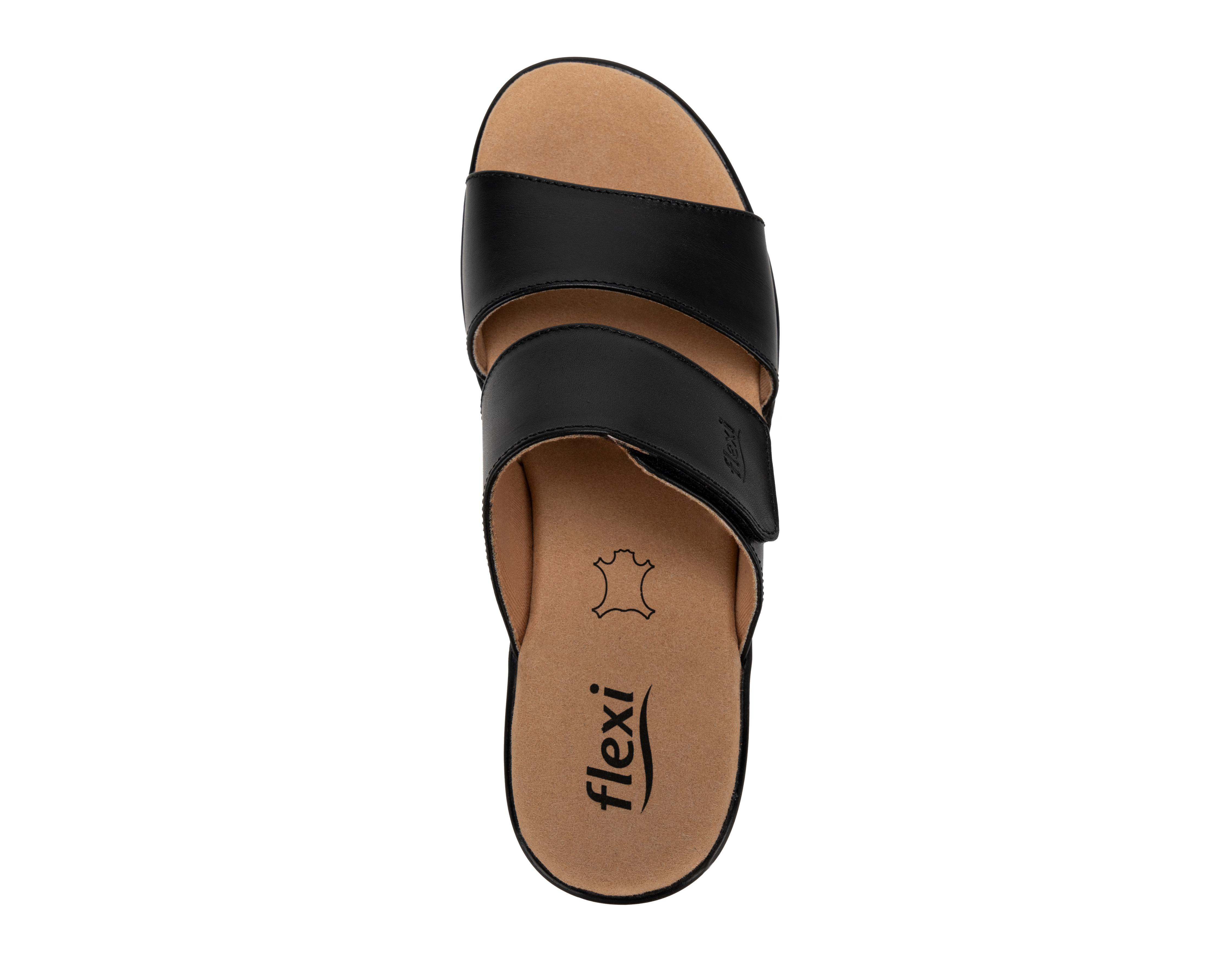 Foto 5 | Sandalias Confort Flexi de Piel para Mujer