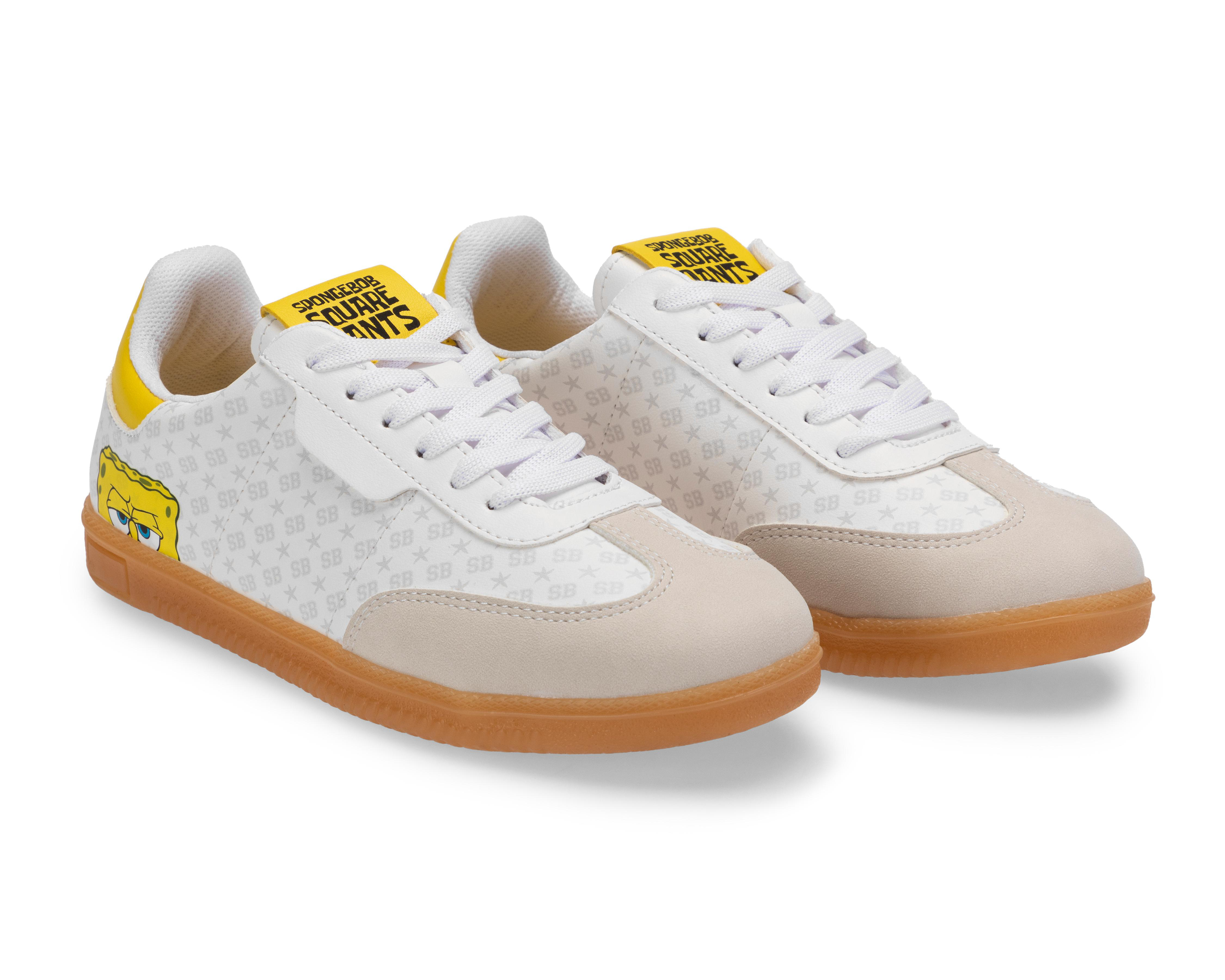 Tenis Casuales Bob Esponja para Mujer $544