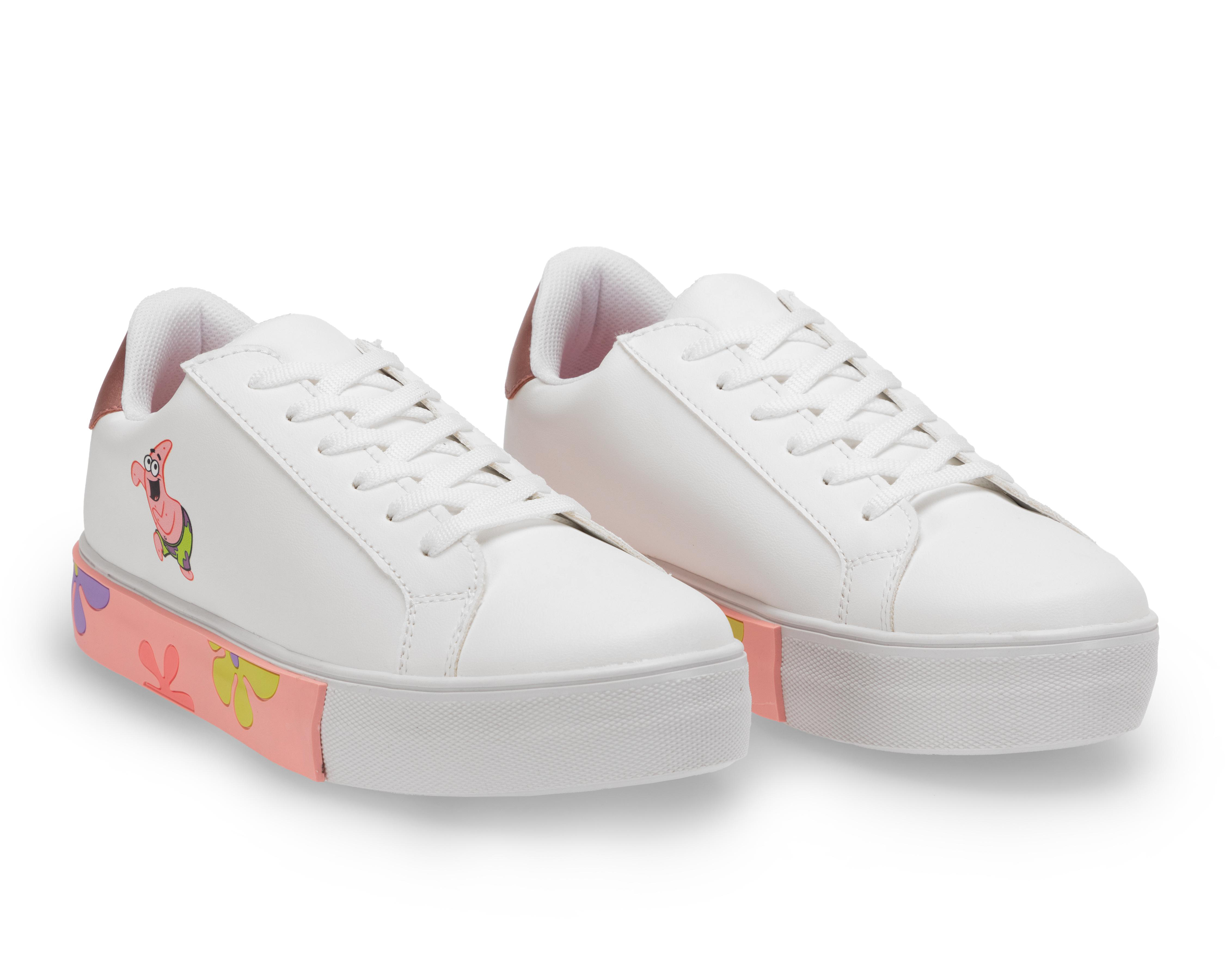 Foto 1 | Tenis Casuales Bob Esponja para Mujer