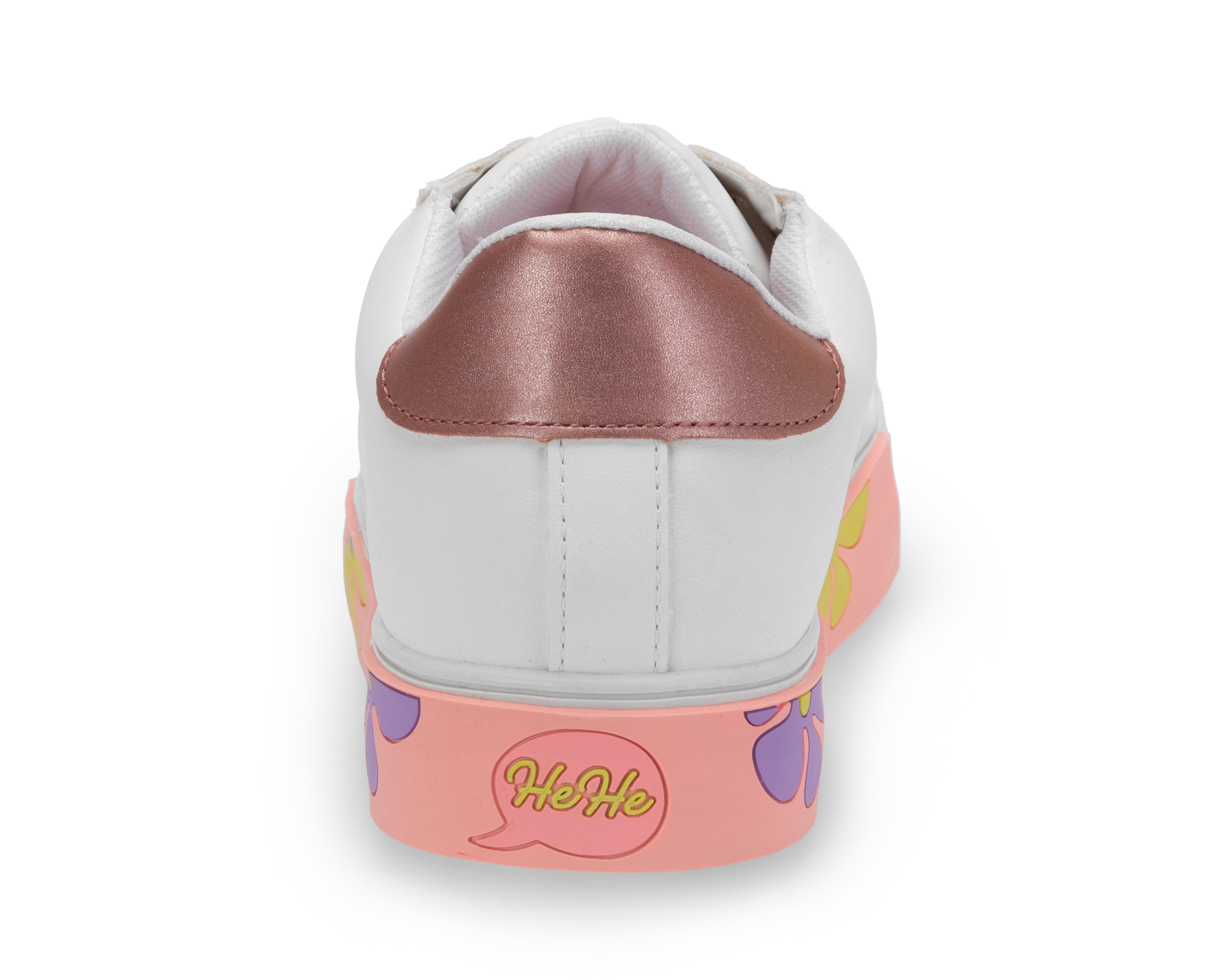 Foto 7 pulgar | Tenis Casuales Bob Esponja para Mujer