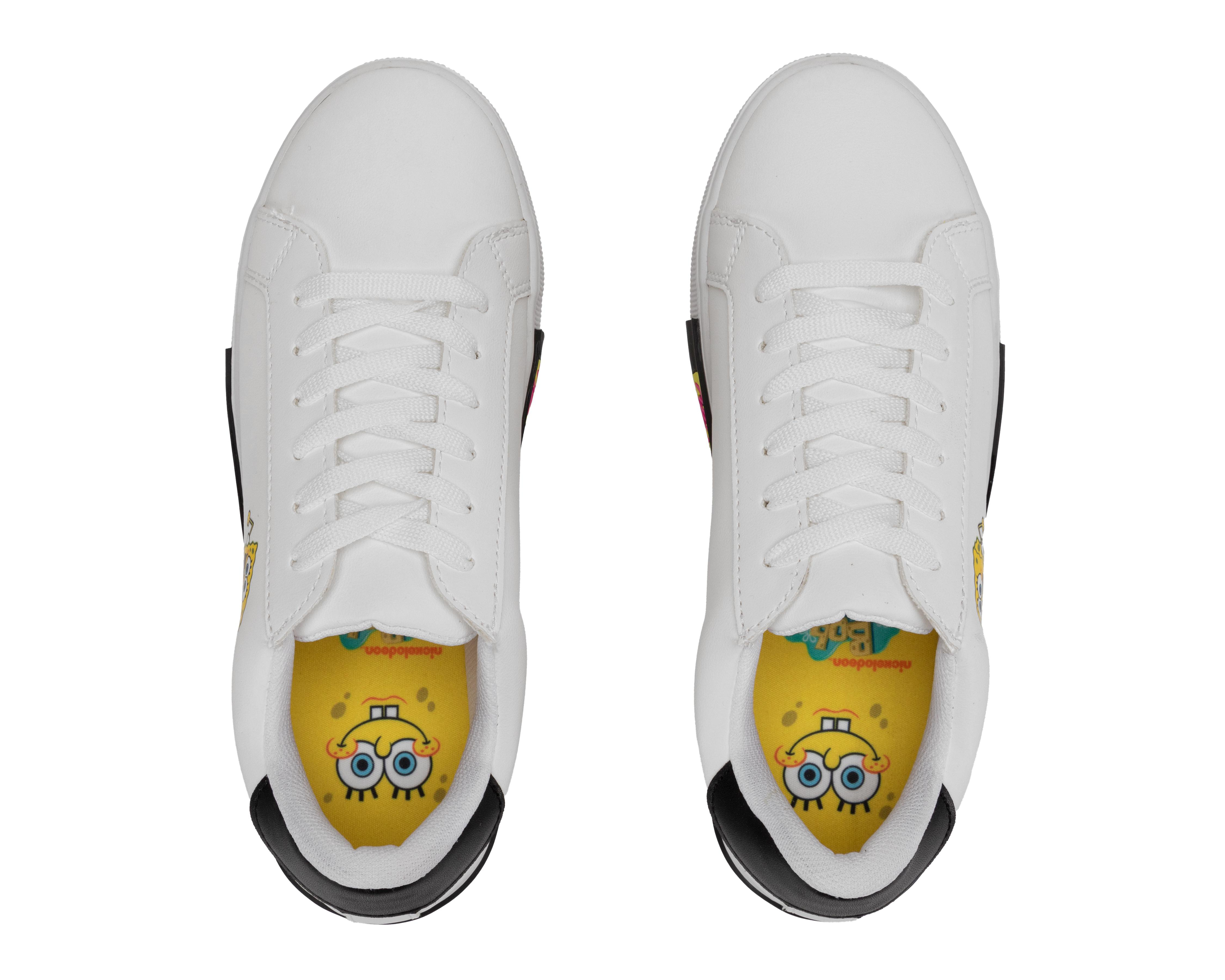 Foto 4 | Tenis Casuales Bob Esponja para Mujer