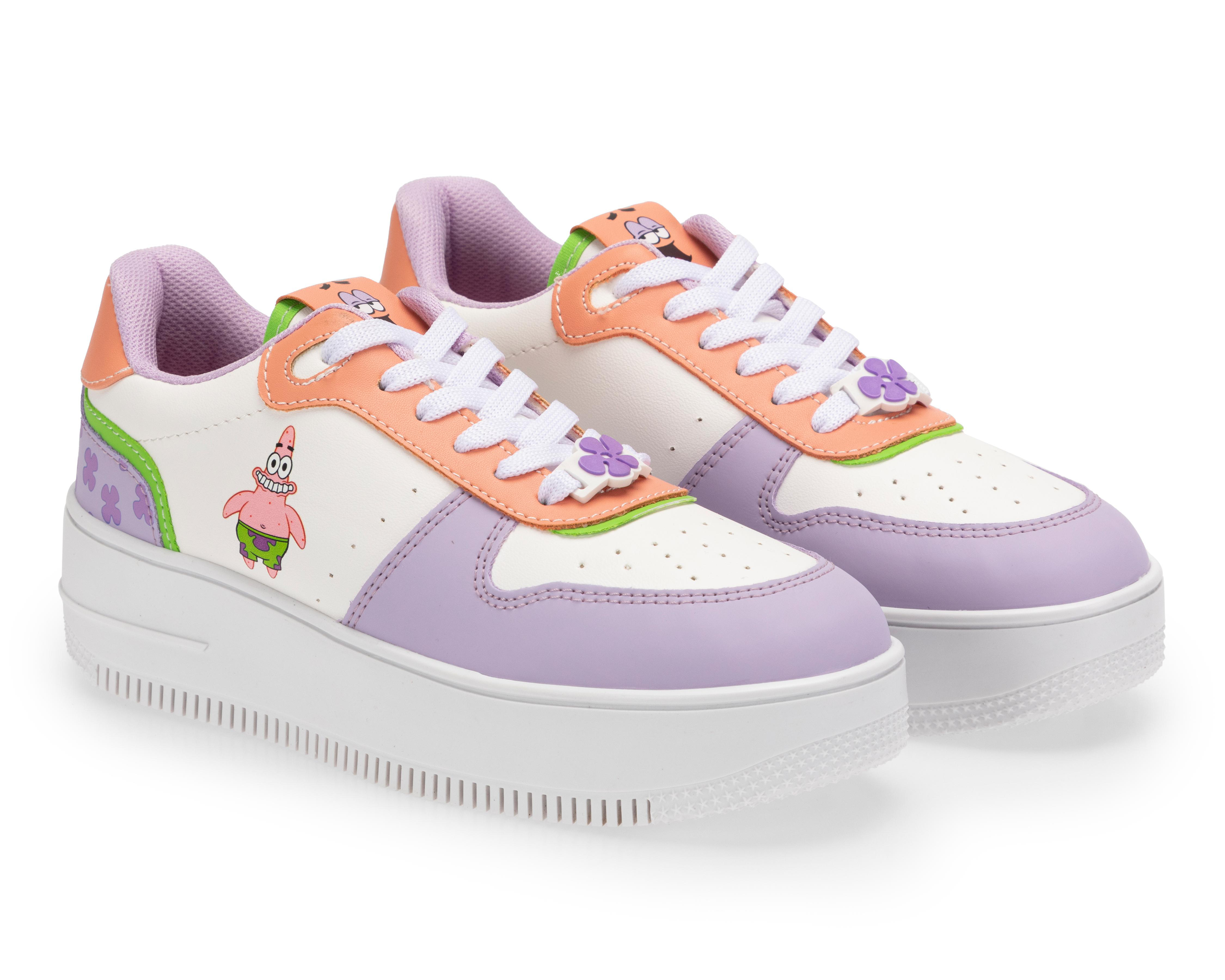 Foto 1 | Tenis Casuales Bob Esponja para Mujer