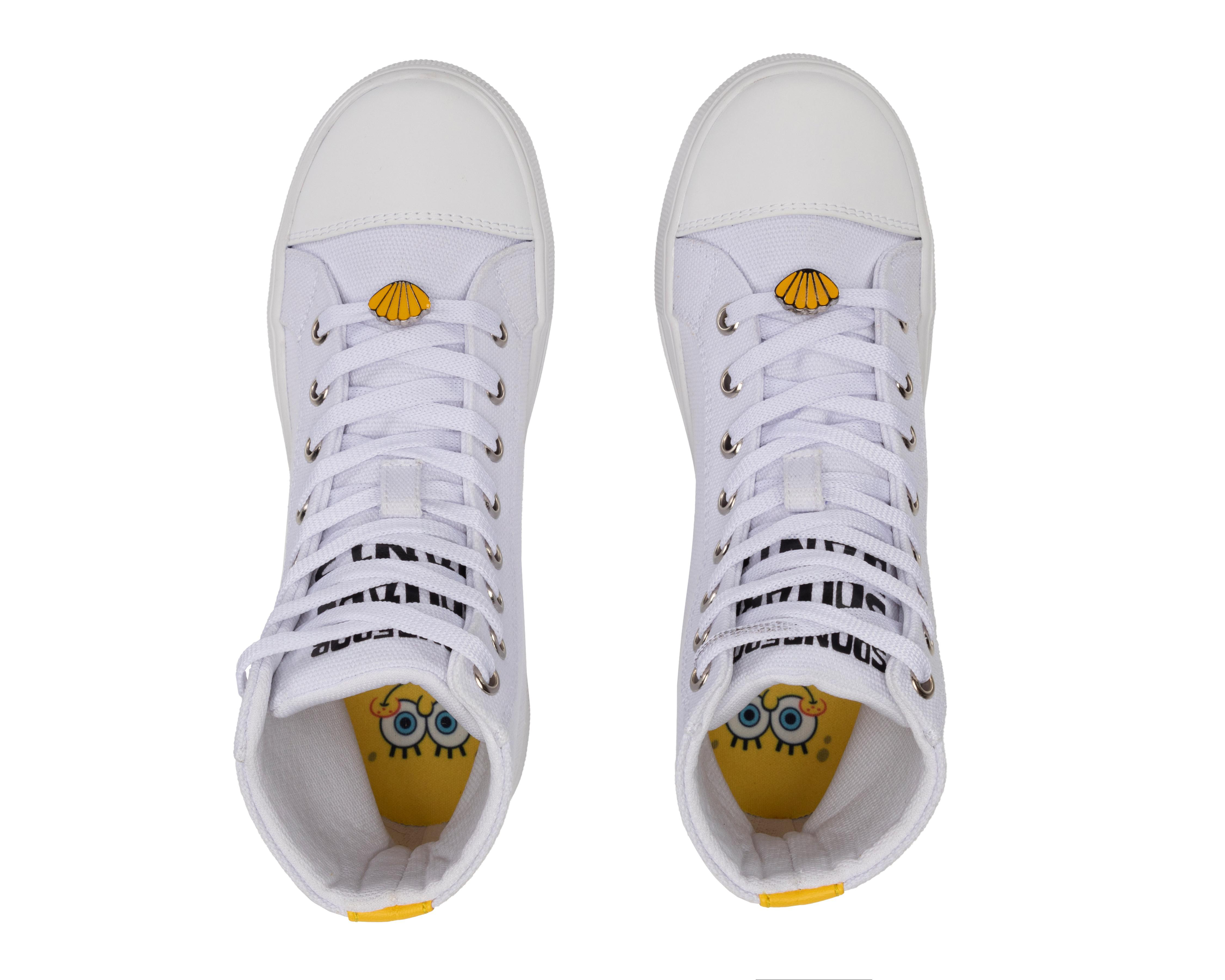Foto 3 | Tenis Casuales Bob Esponja para Mujer