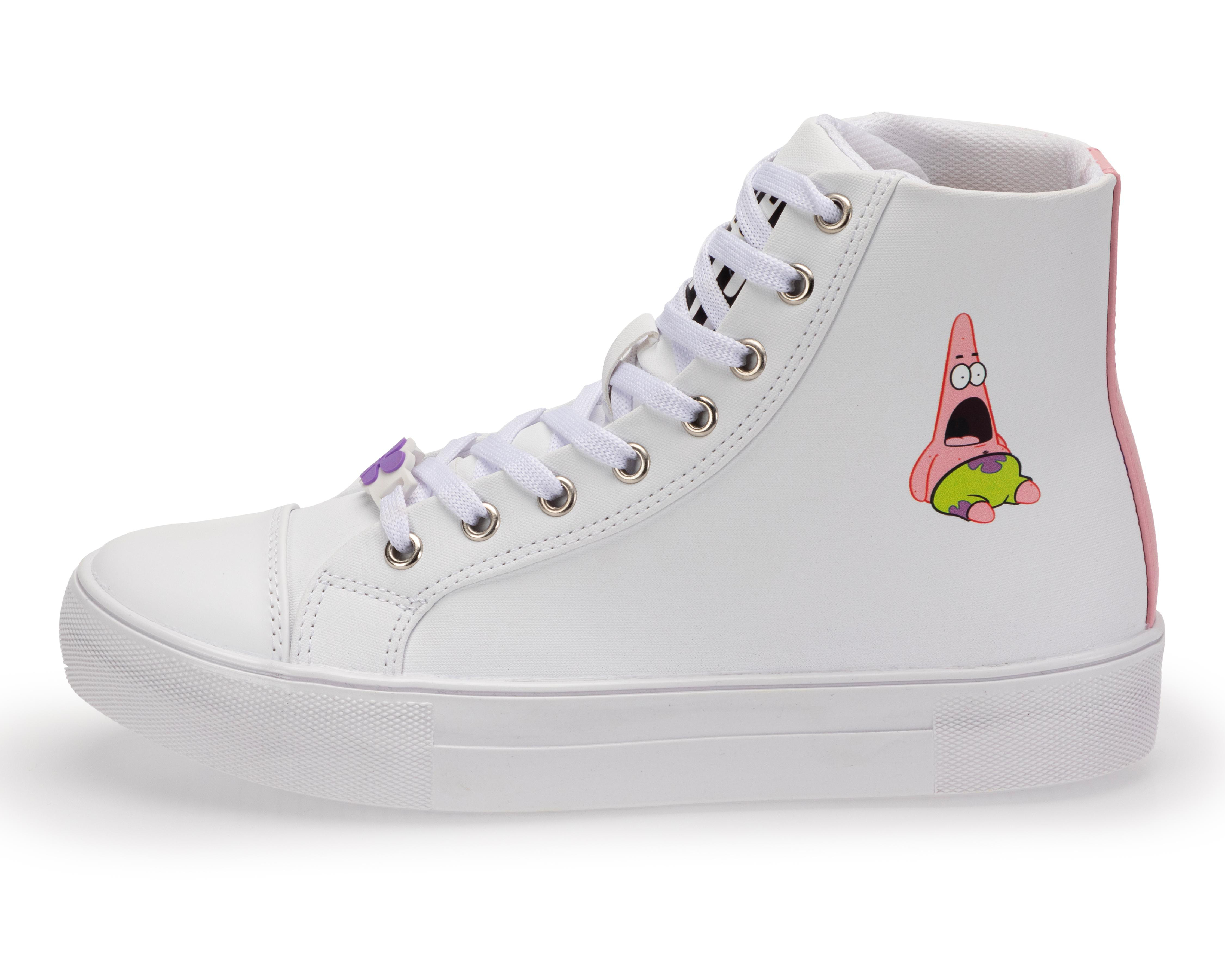 Foto 4 | Tenis Casuales Bob Esponja para Mujer