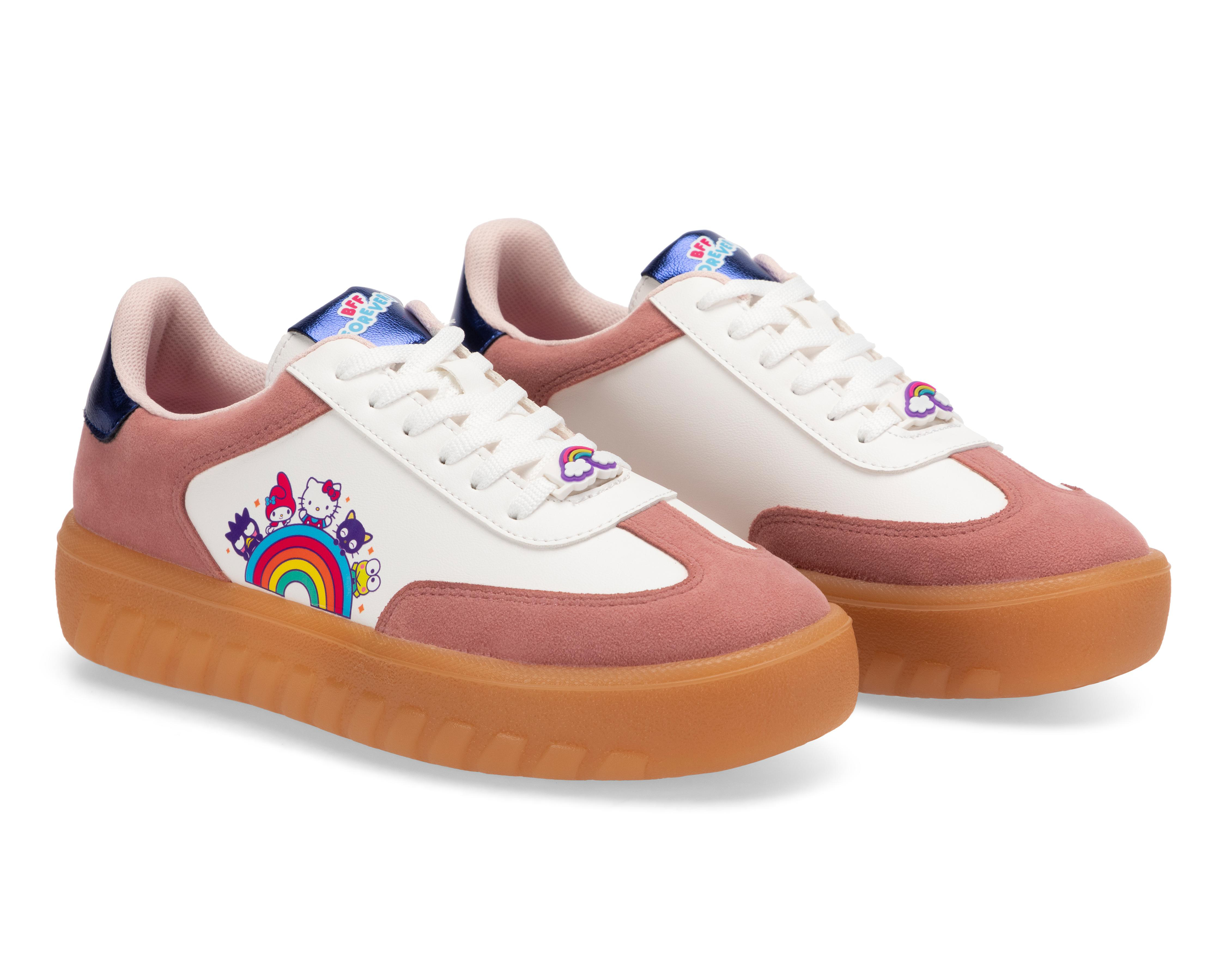Foto 1 | Tenis Casuales Hello Kitty para Mujer