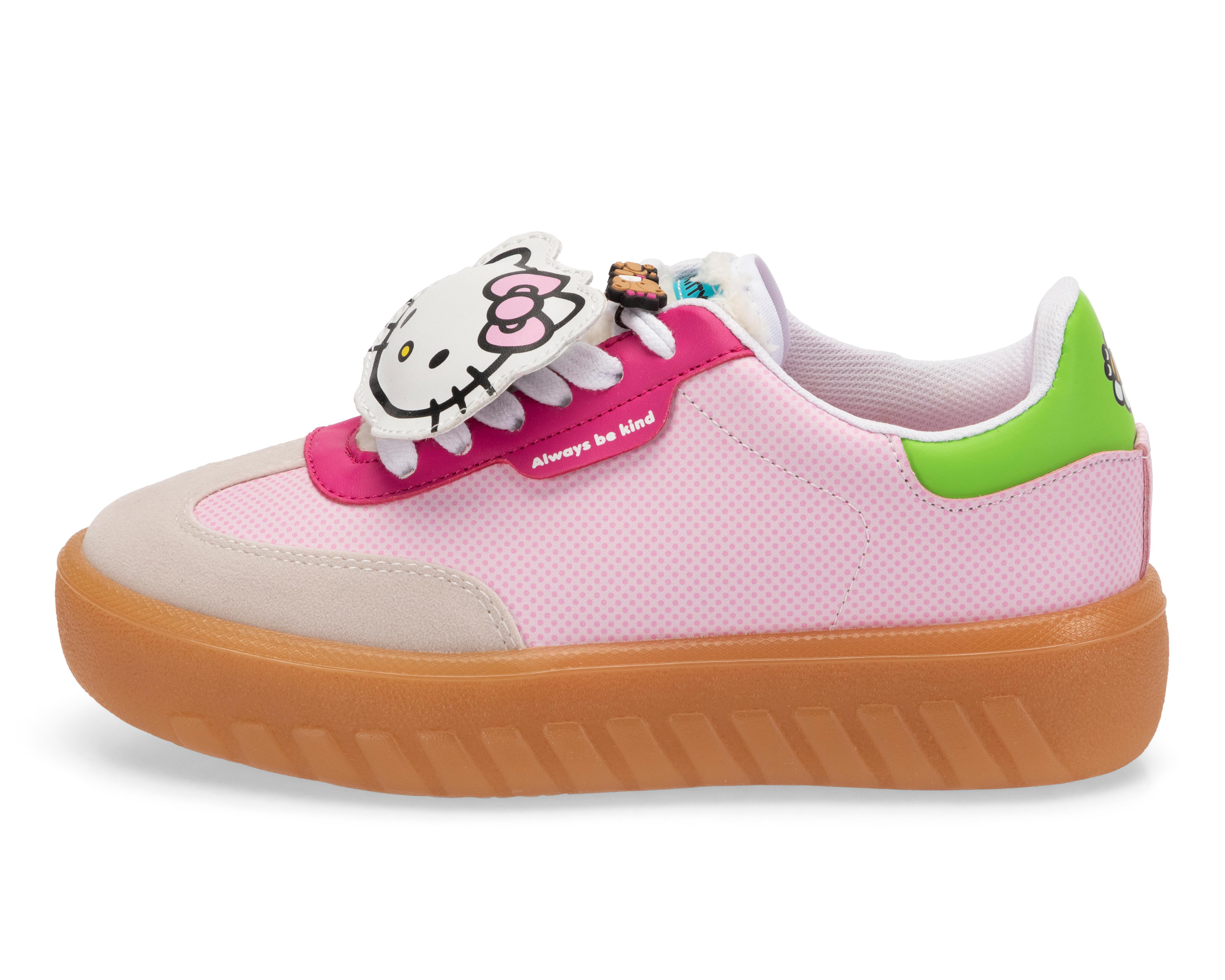 Foto 5 pulgar | Tenis Casuales Hello Kitty para Niña