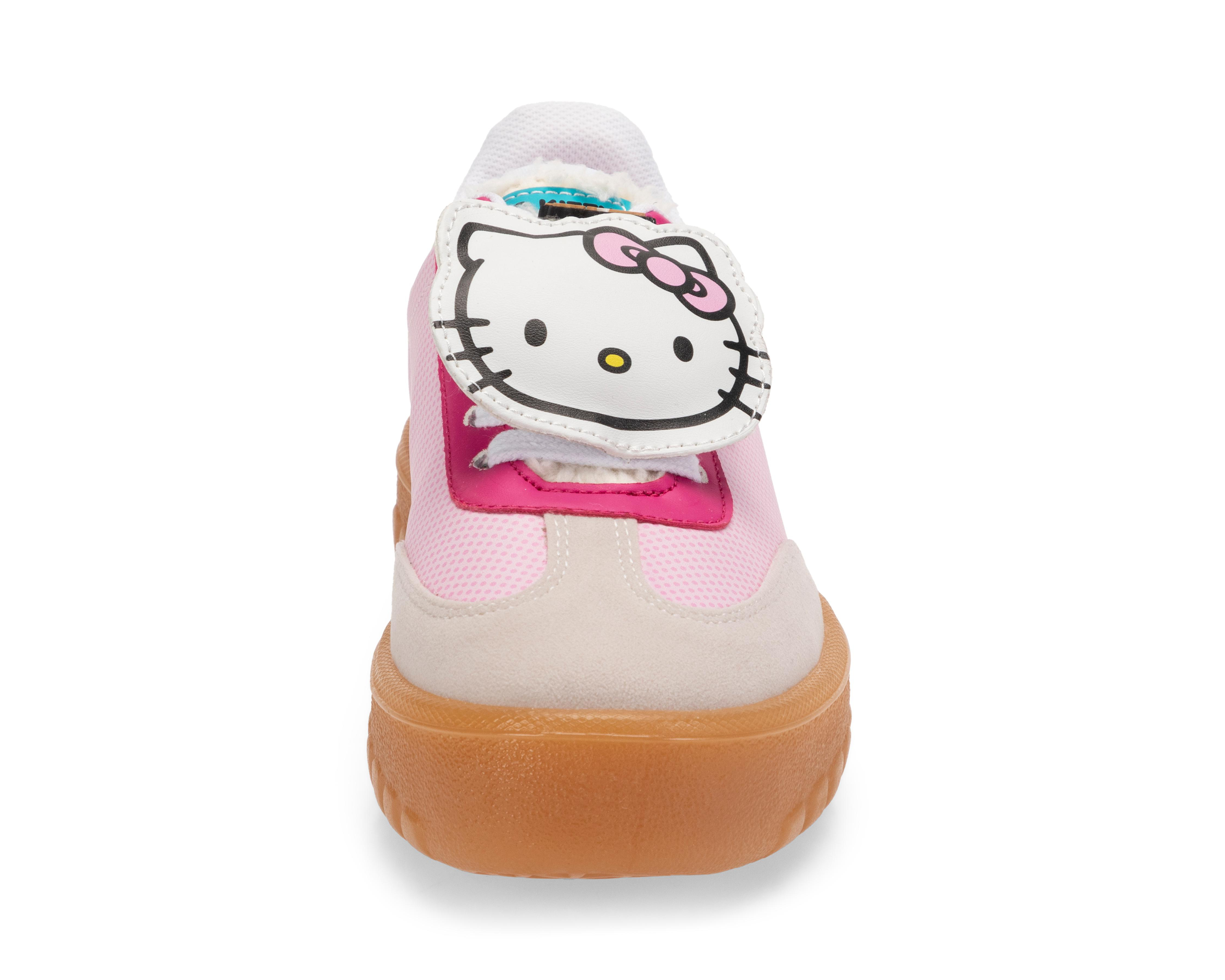 Foto 6 pulgar | Tenis Casuales Hello Kitty para Niña