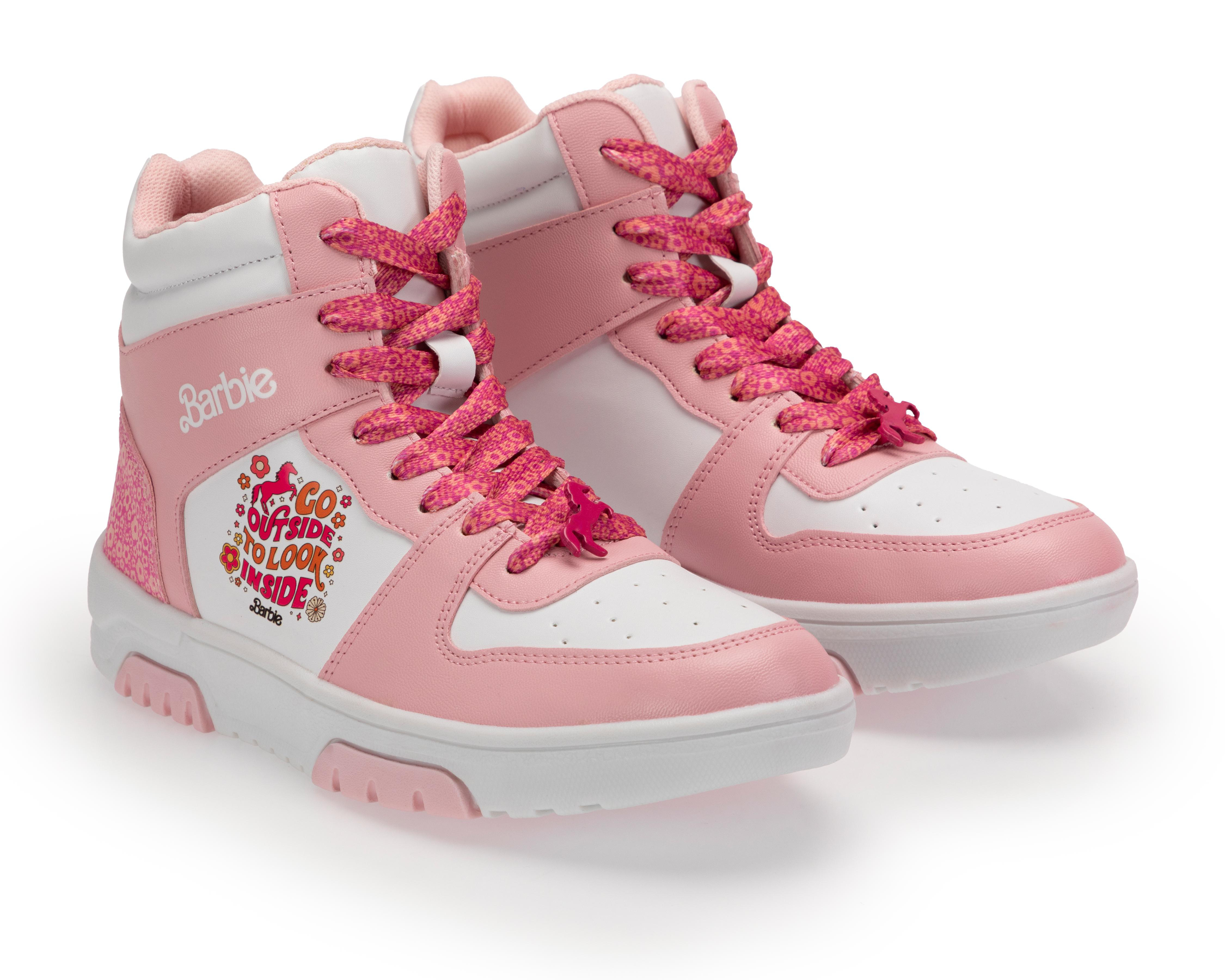 Foto 1 | Tenis Casuales Barbie para Niña