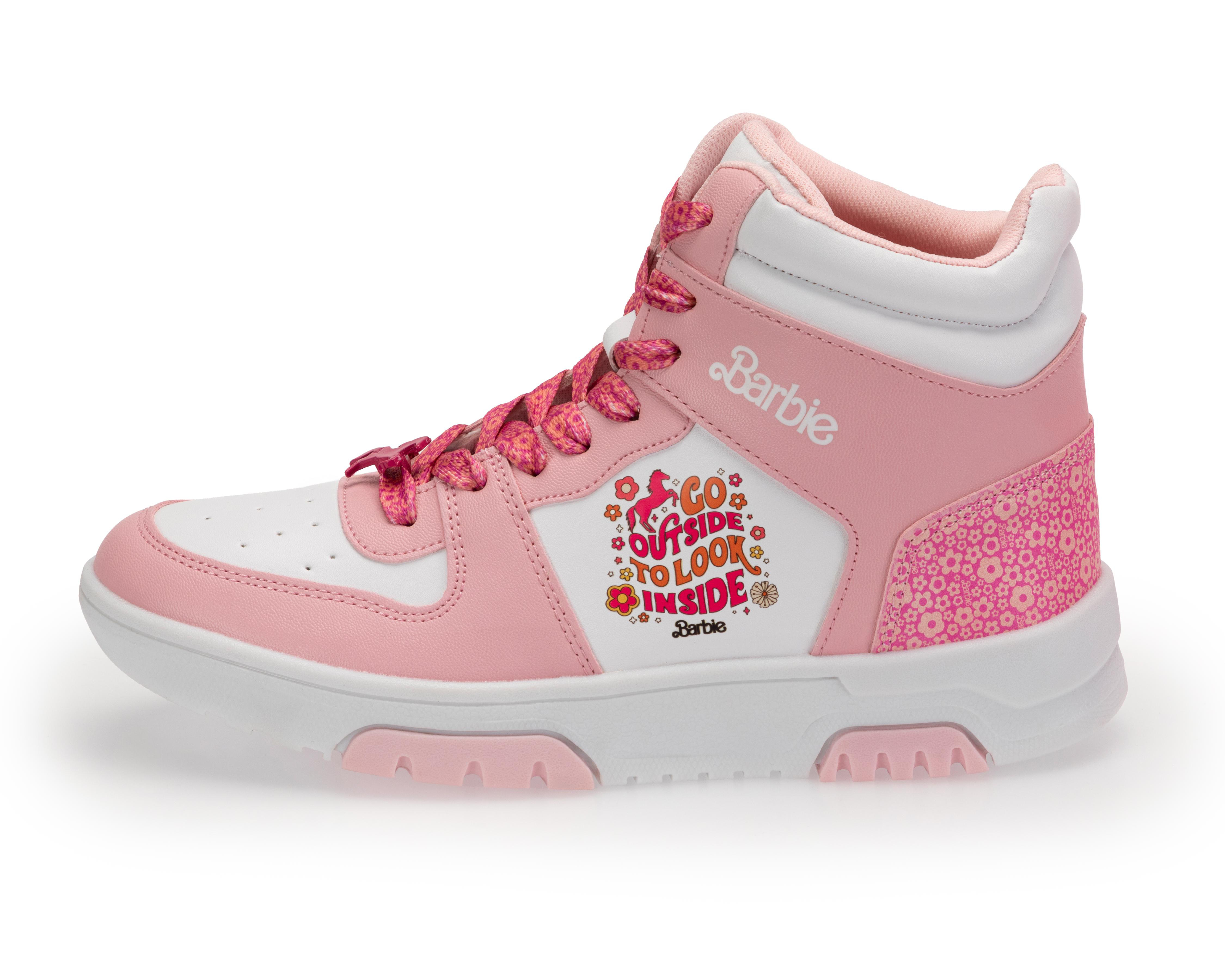 Foto 5 pulgar | Tenis Casuales Barbie para Niña