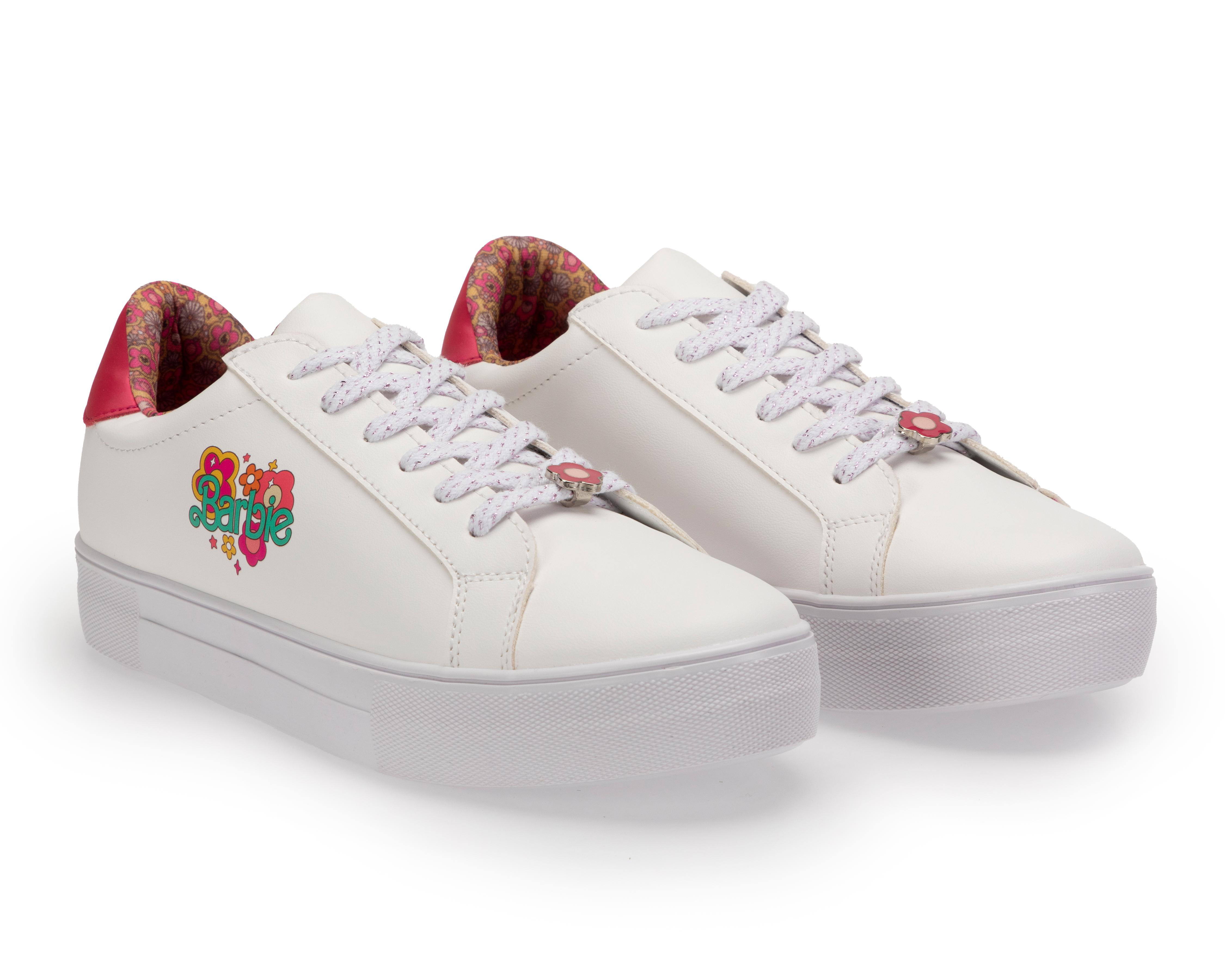 Foto 1 | Tenis Casuales Barbie para Mujer
