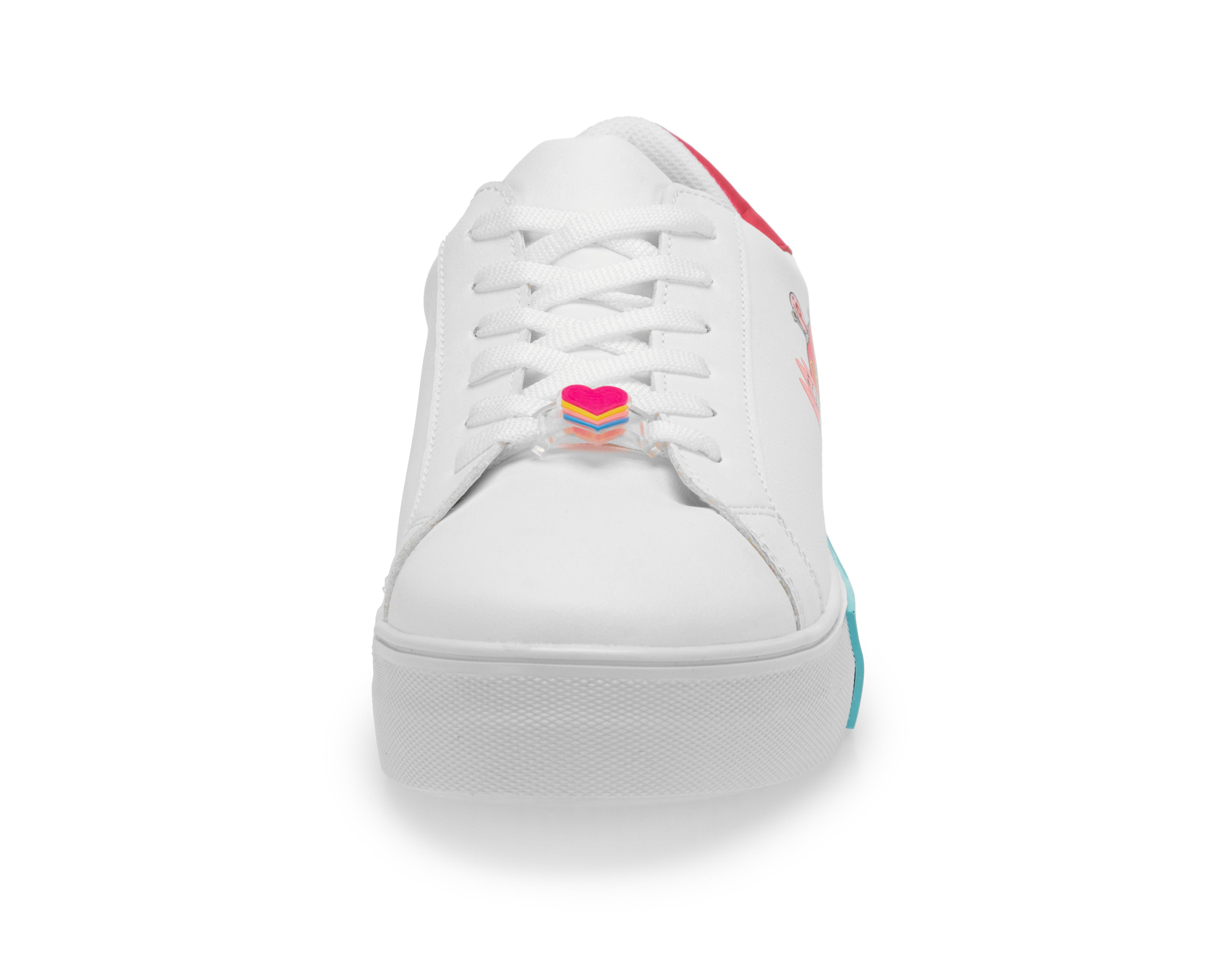 Foto 6 pulgar | Tenis Casuales Bob Esponja para Mujer