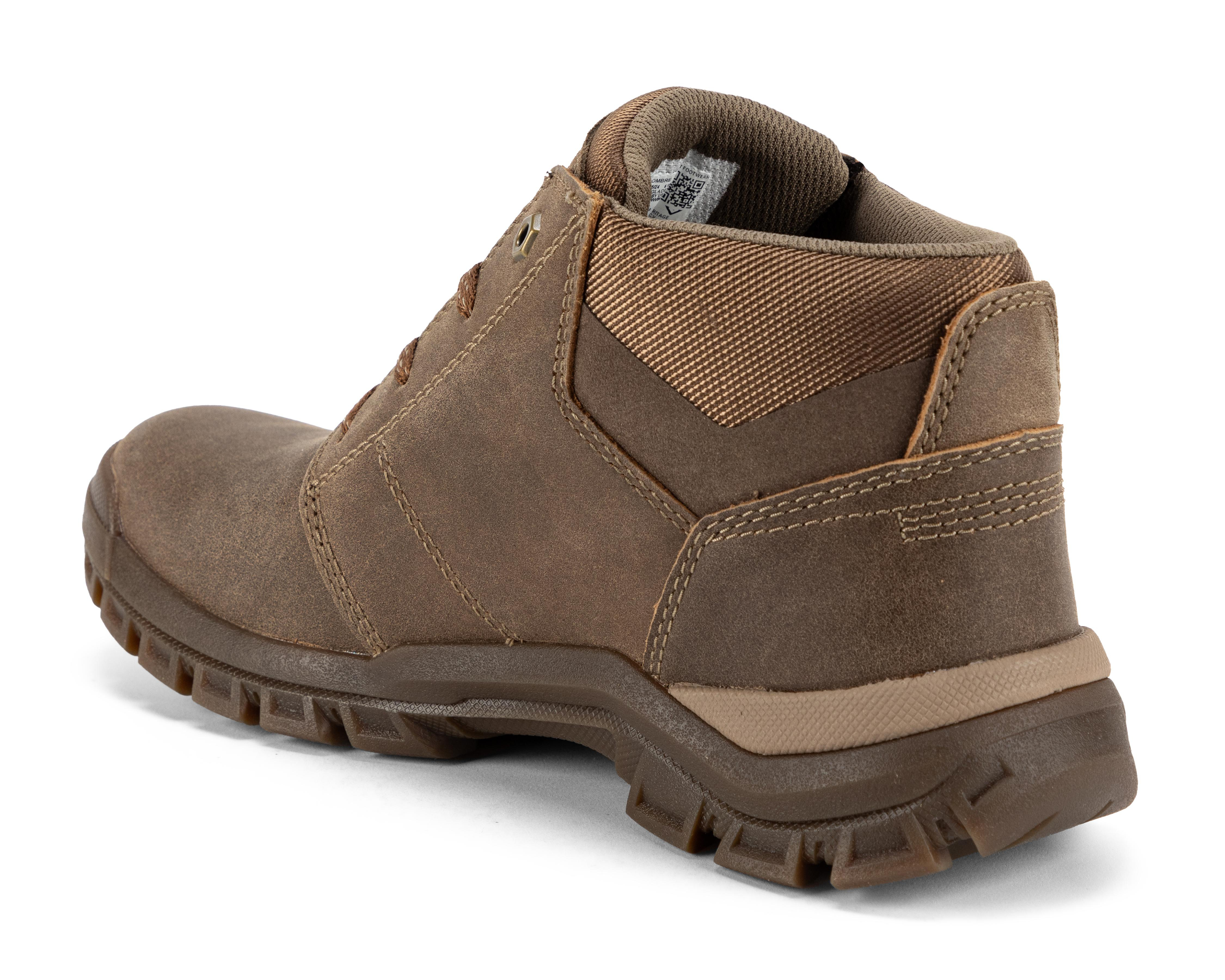 Foto 4 pulgar | Botas Casuales CAT de Piel para Hombre