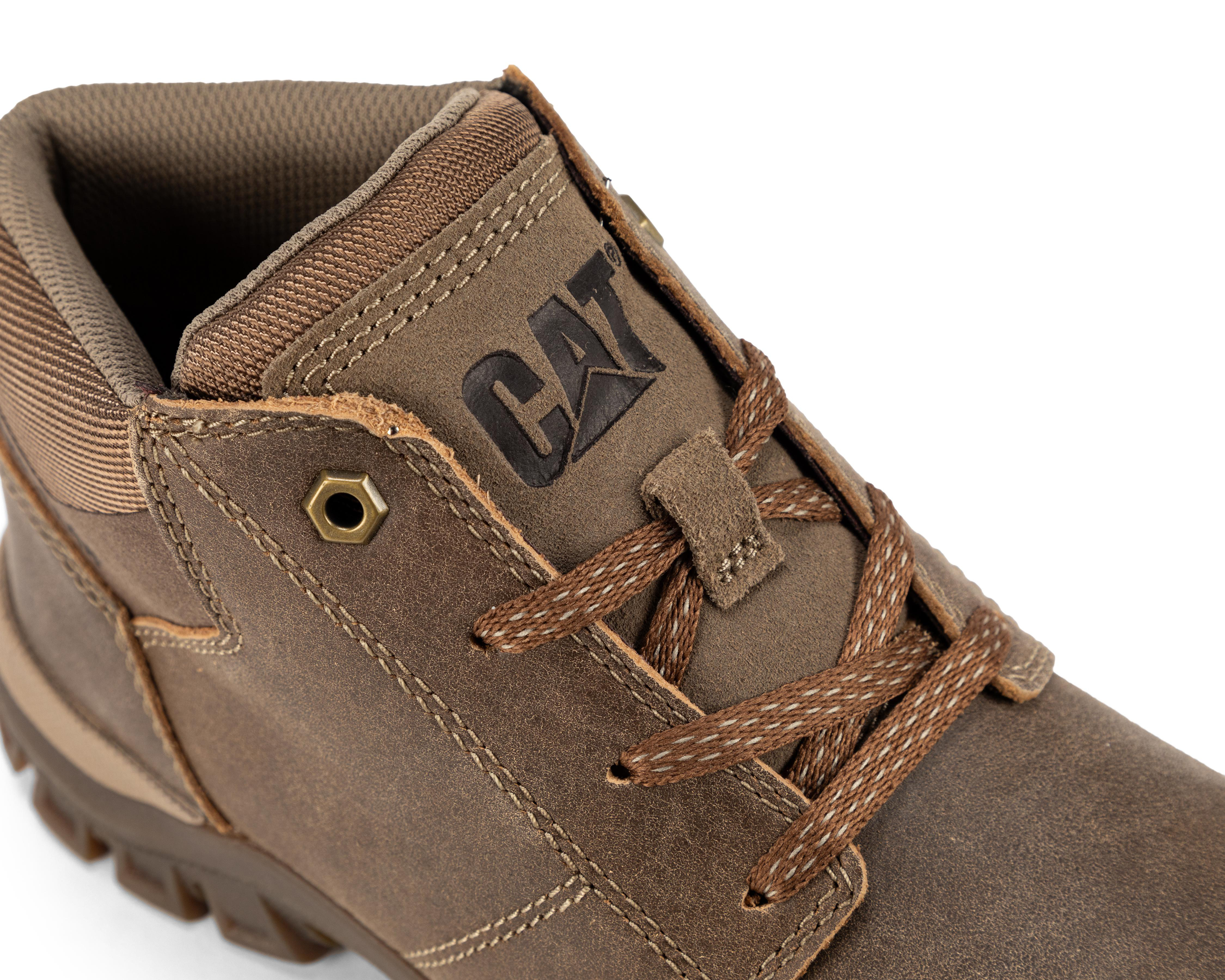 Foto 7 pulgar | Botas Casuales CAT de Piel para Hombre