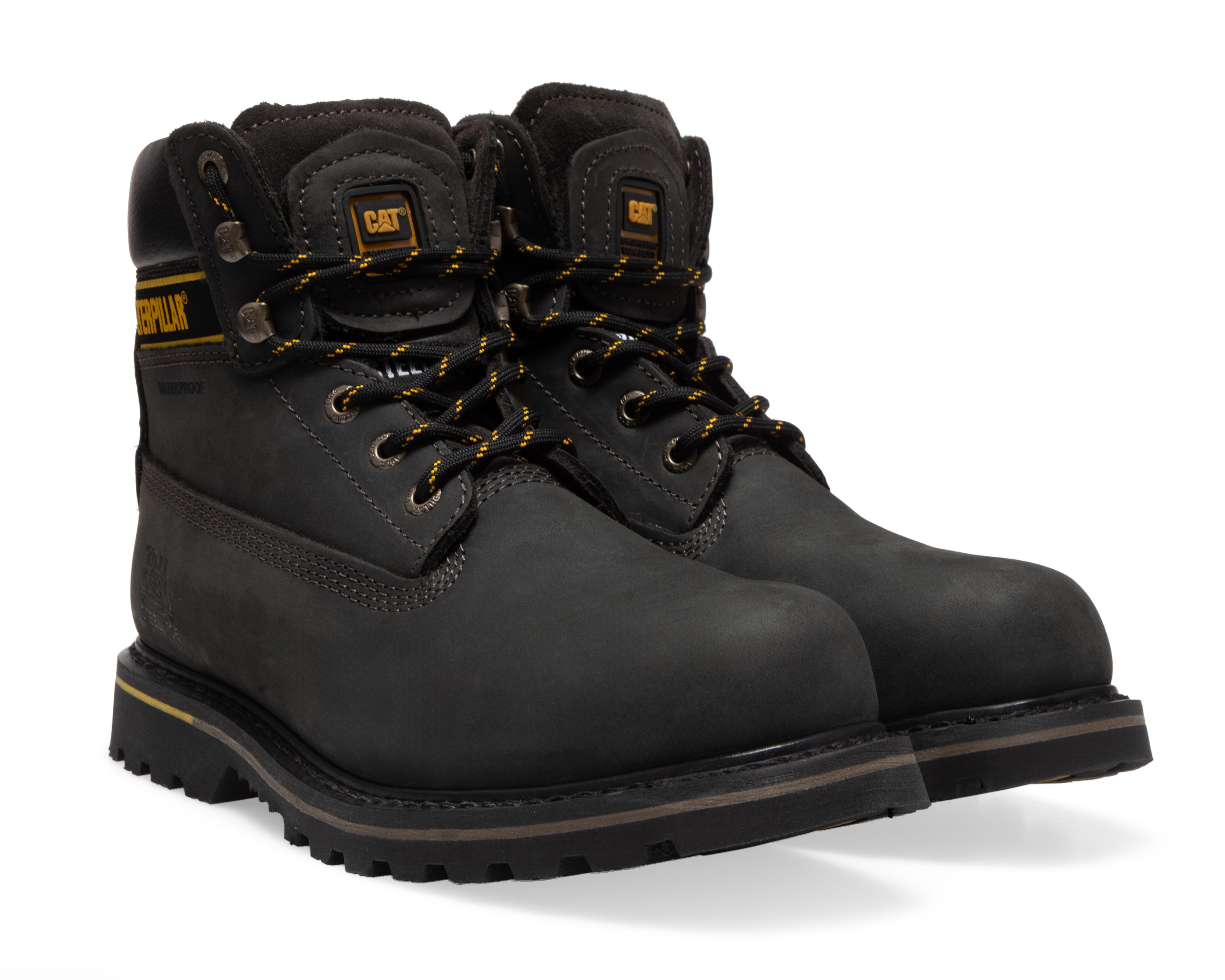 Botas de Trabajo CAT de Piel para Hombre