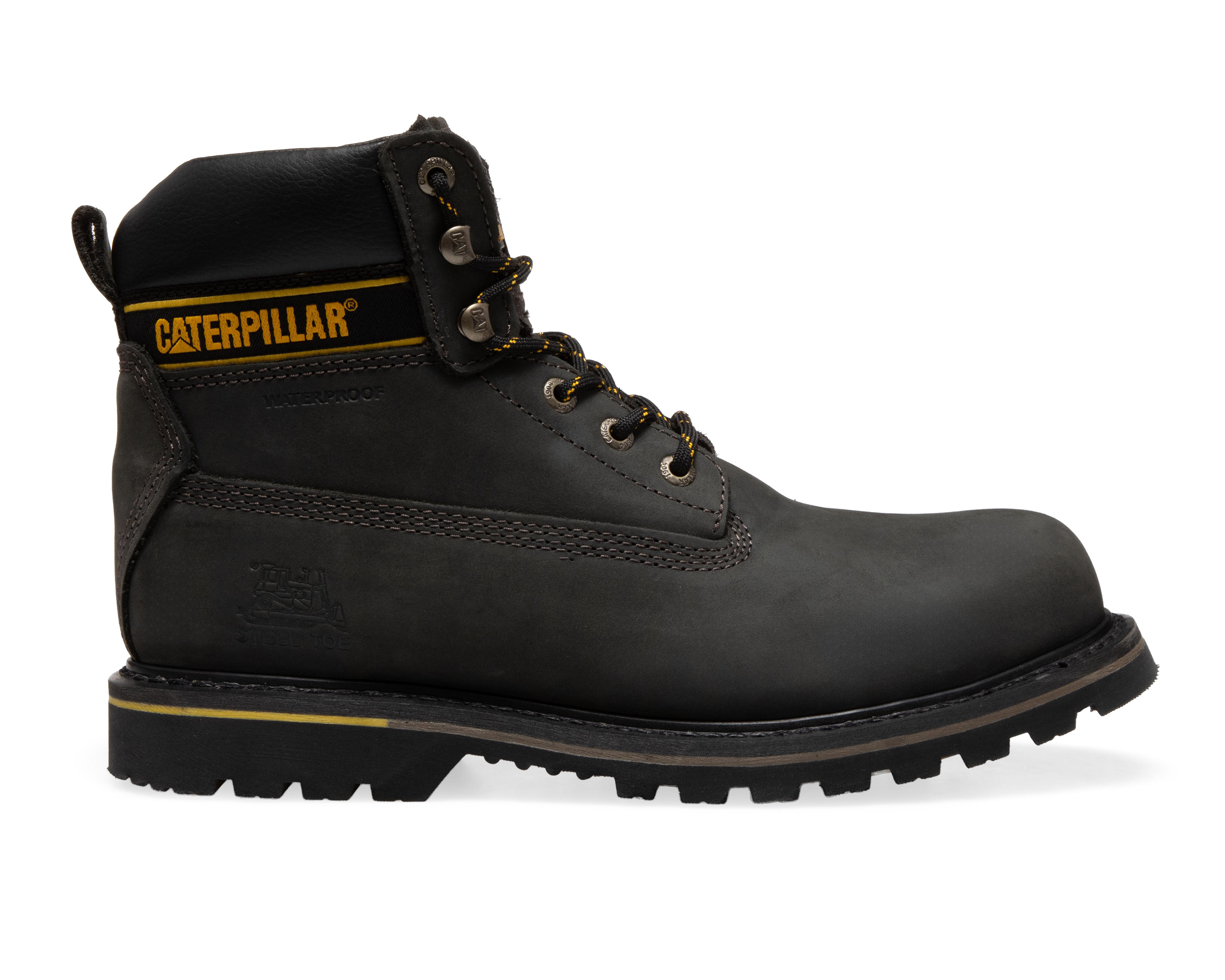 Foto 3 pulgar | Botas de Trabajo CAT de Piel para Hombre