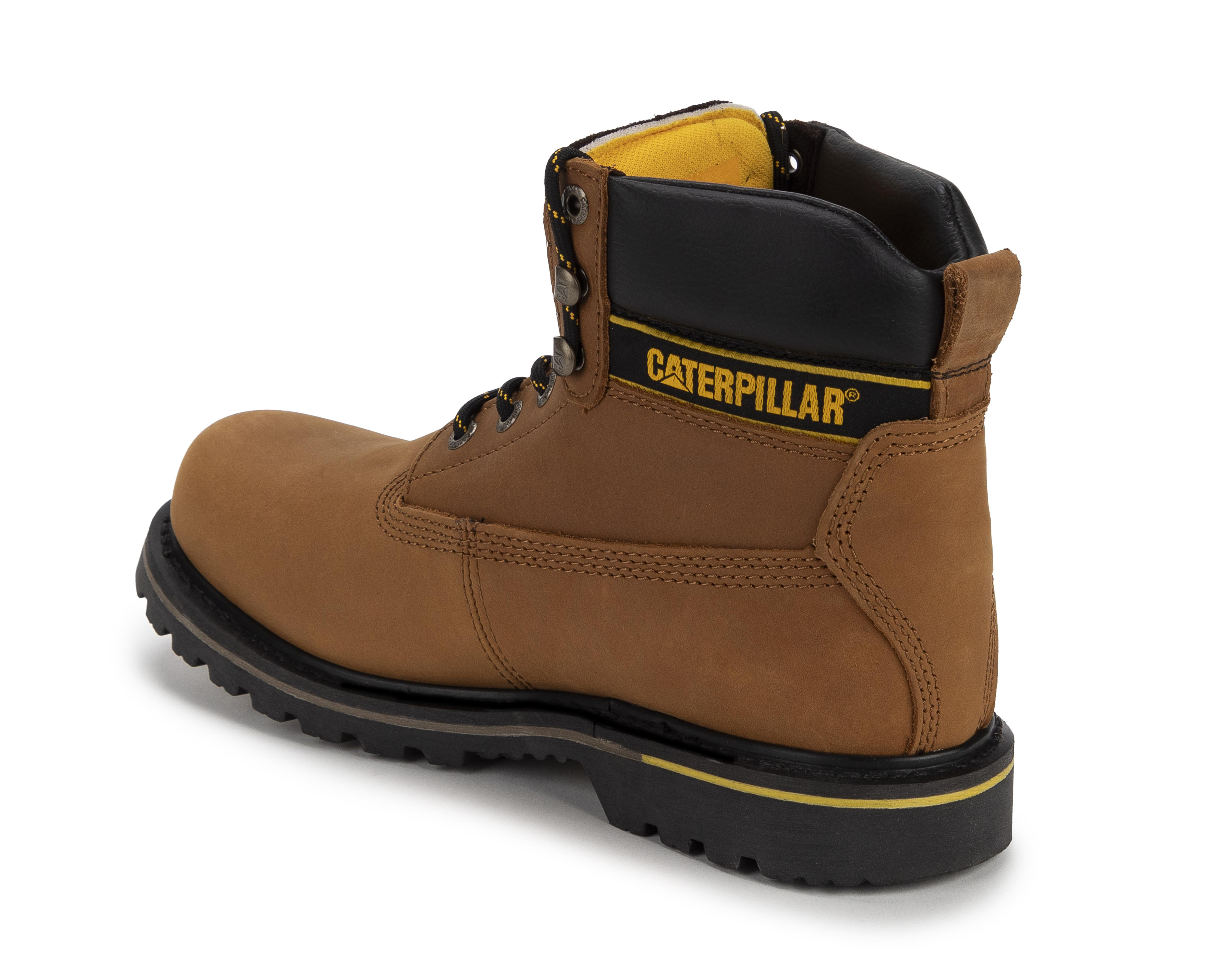 Foto 4 pulgar | Botas de Trabajo CAT Holton de Piel para Hombre