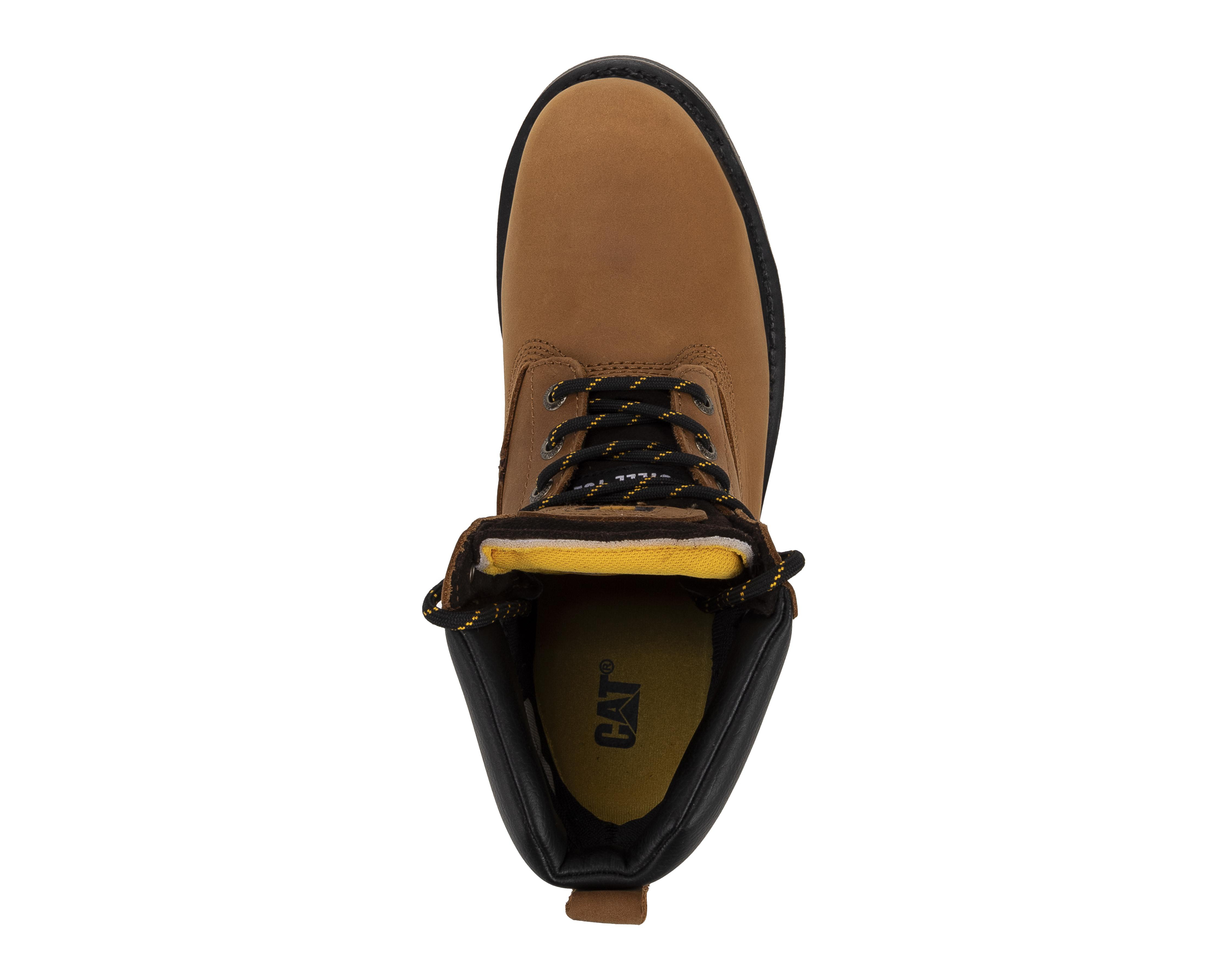 Foto 6 pulgar | Botas de Trabajo CAT Holton de Piel para Hombre