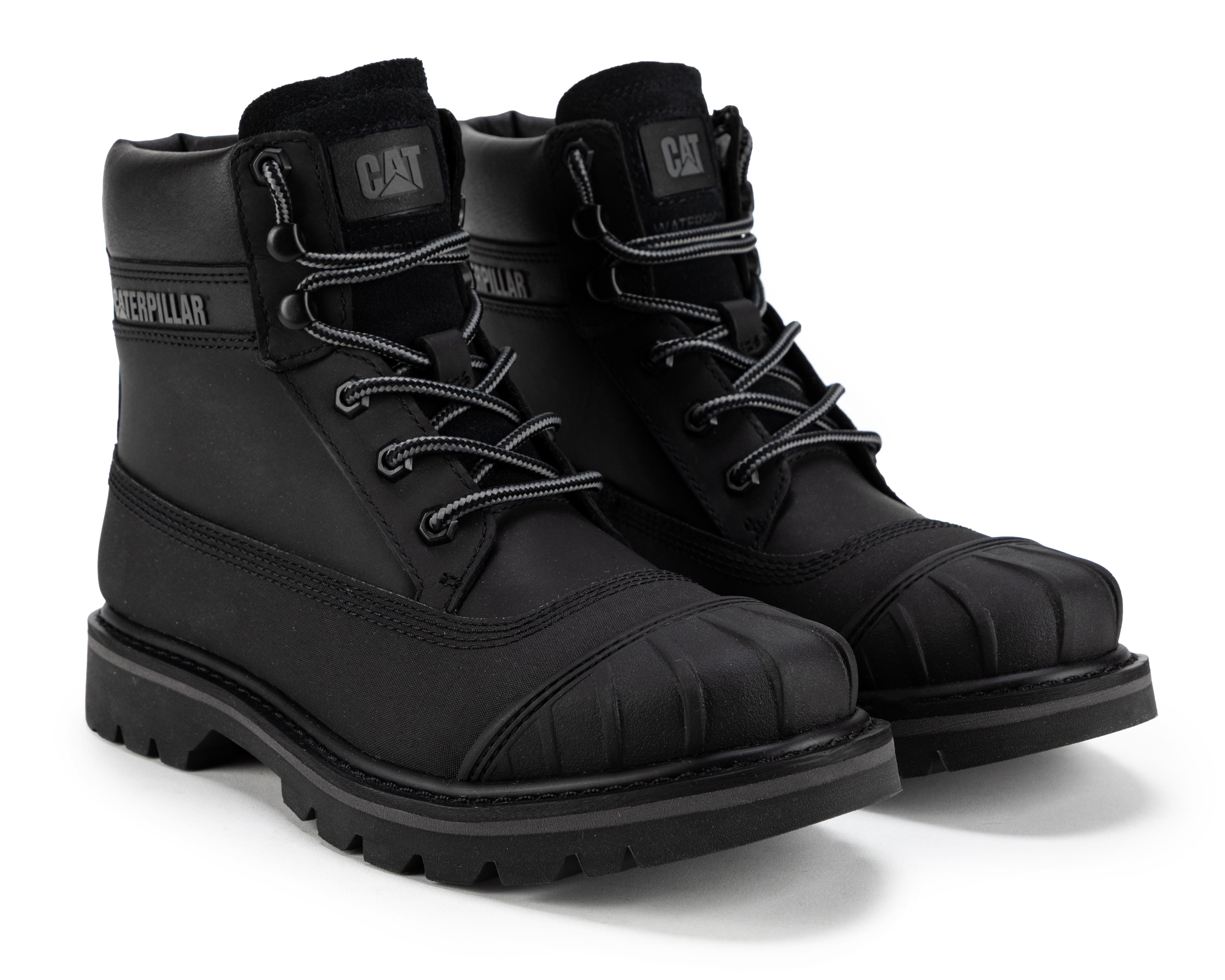 Foto 2 pulgar | Botas de Trabajo CAT de Piel para Hombre