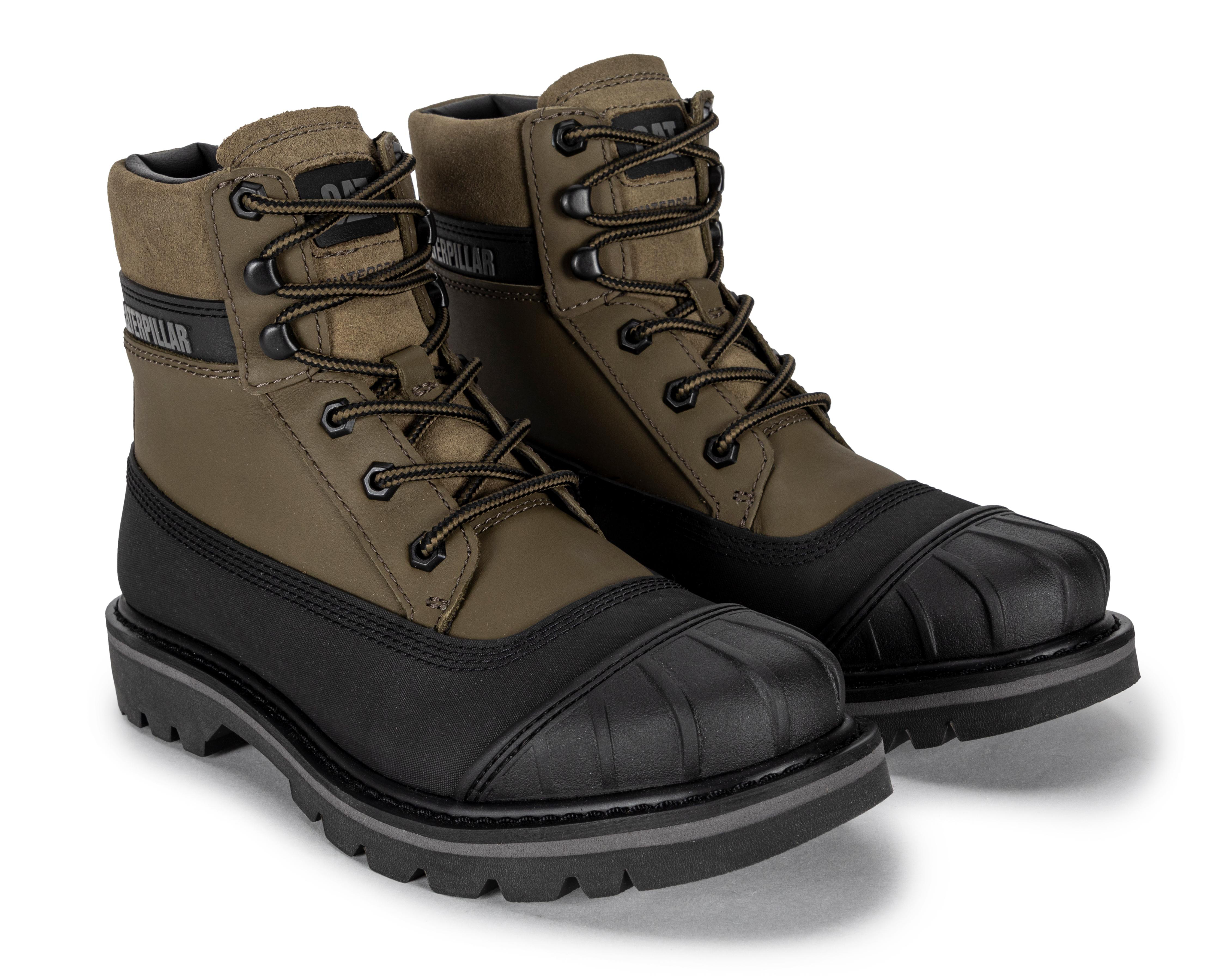 Botas de Trabajo CAT de Piel para Hombre