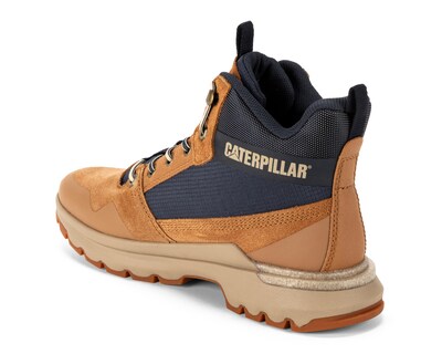 Foto 3 | Tenis Casuales CAT de Piel para Hombre