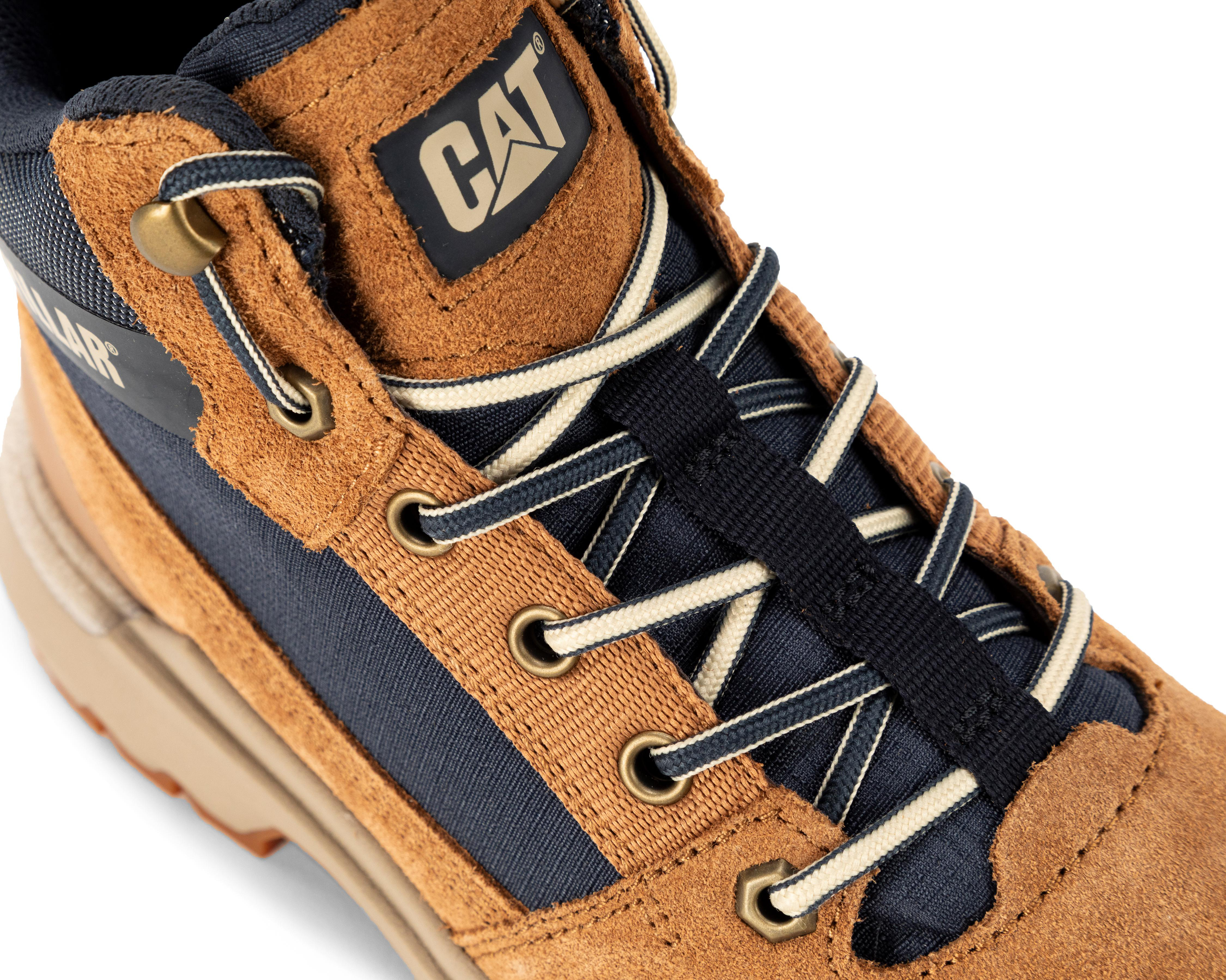Foto 7 pulgar | Tenis Casuales CAT de Piel para Hombre
