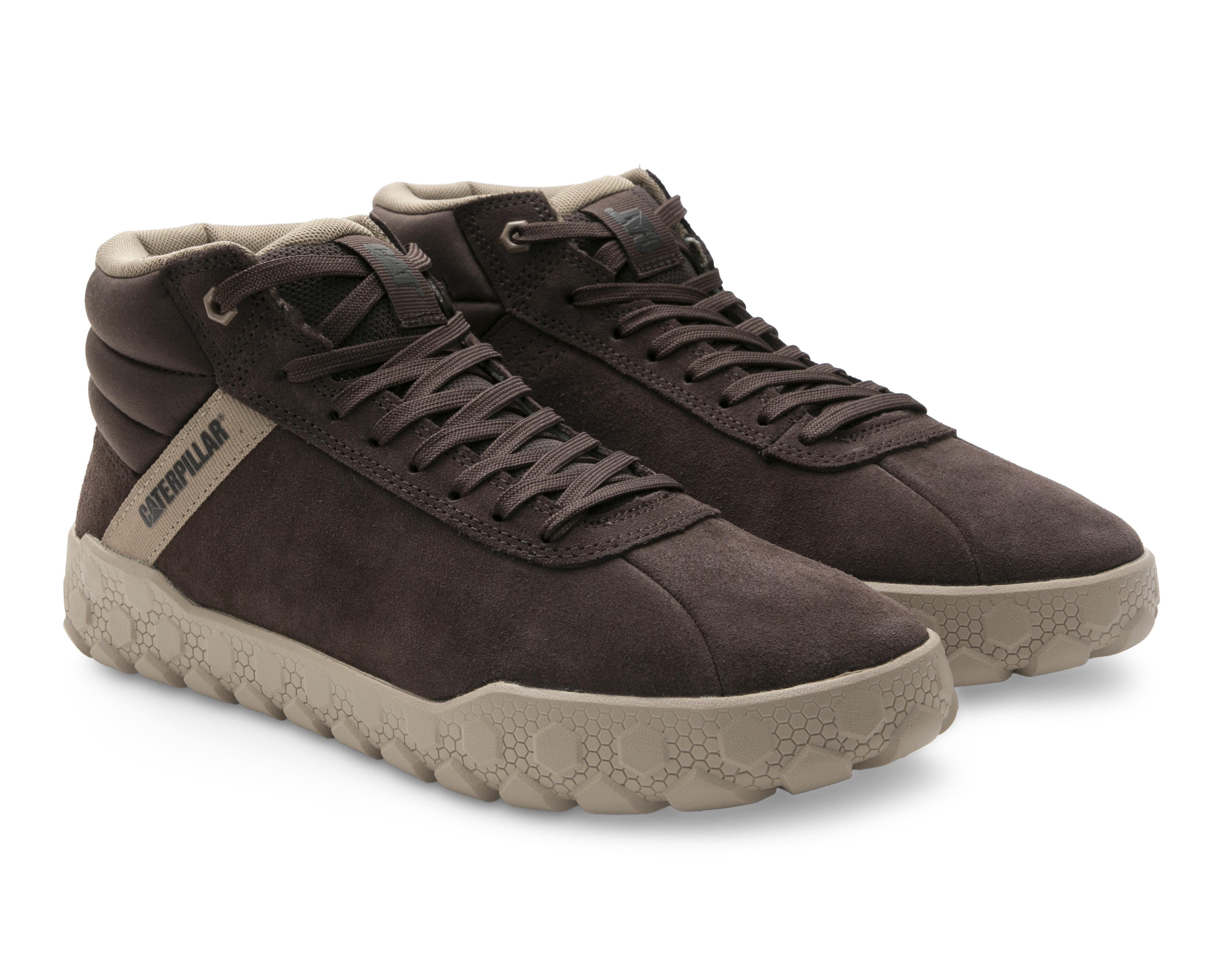 Foto 2 pulgar | Tenis CAT Hex Mid de Piel para Hombre