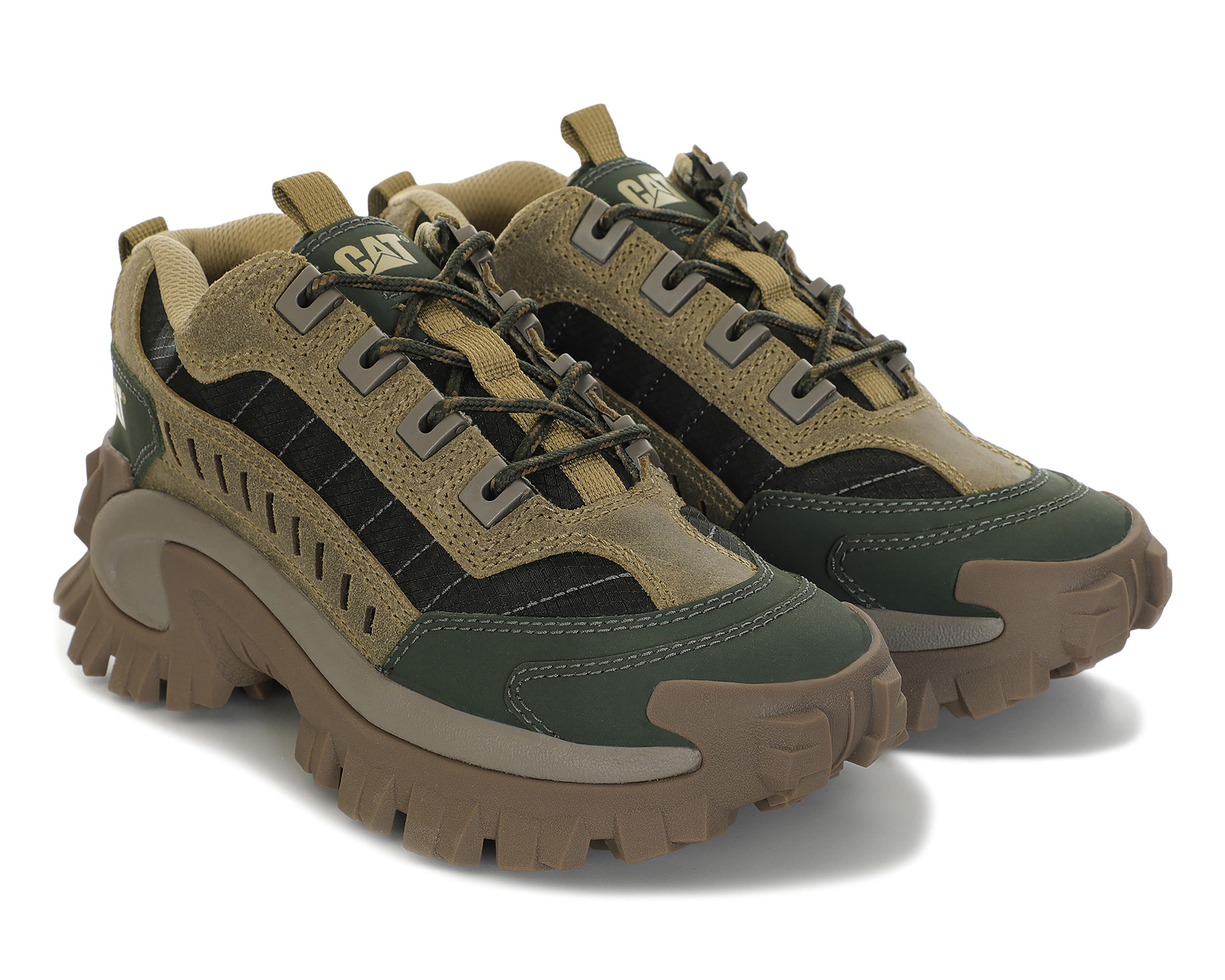 Foto 1 | Tenis Confort CAT de Piel para Hombre