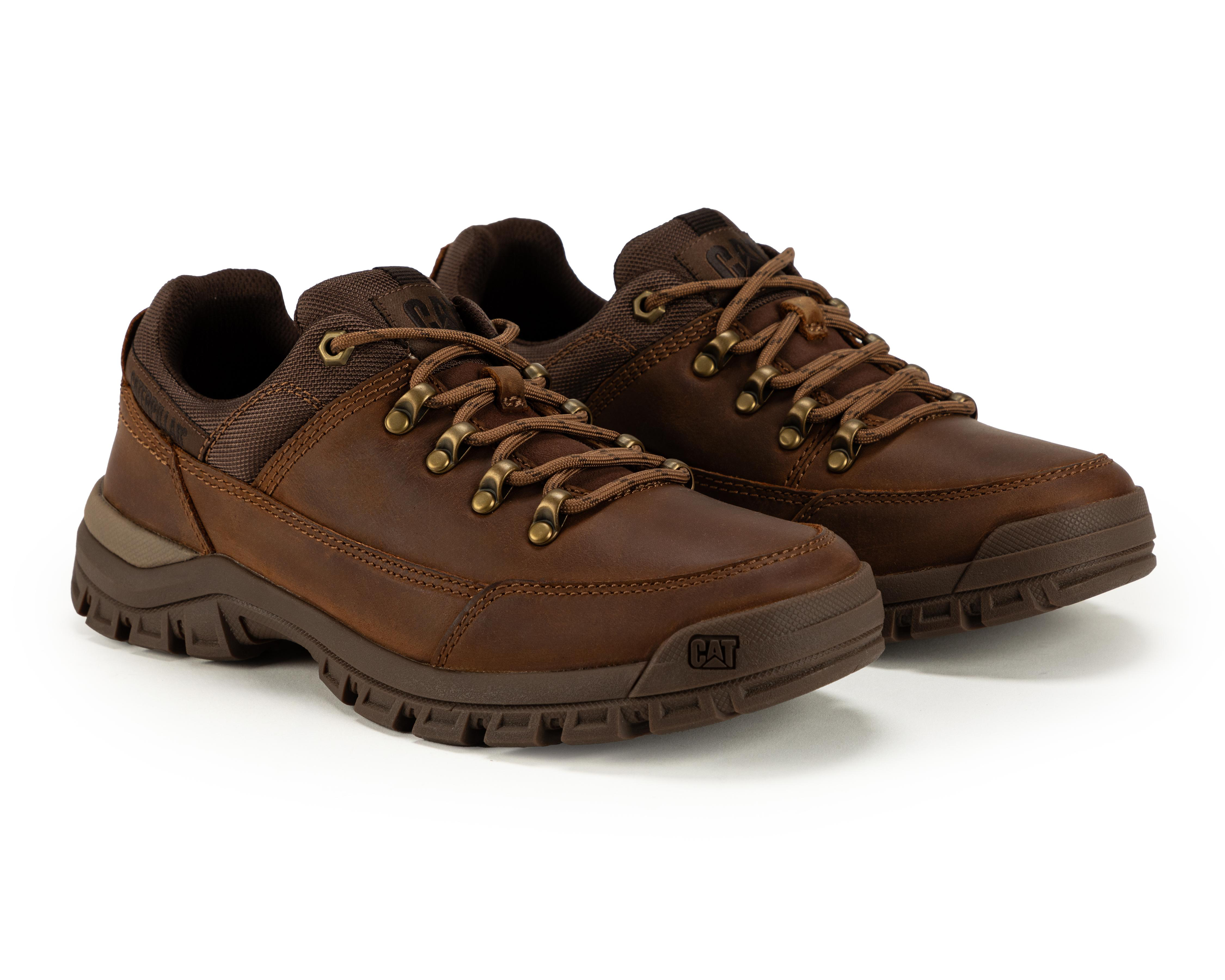 Foto 2 pulgar | Zapatos Casuales CAT de Piel para Hombre