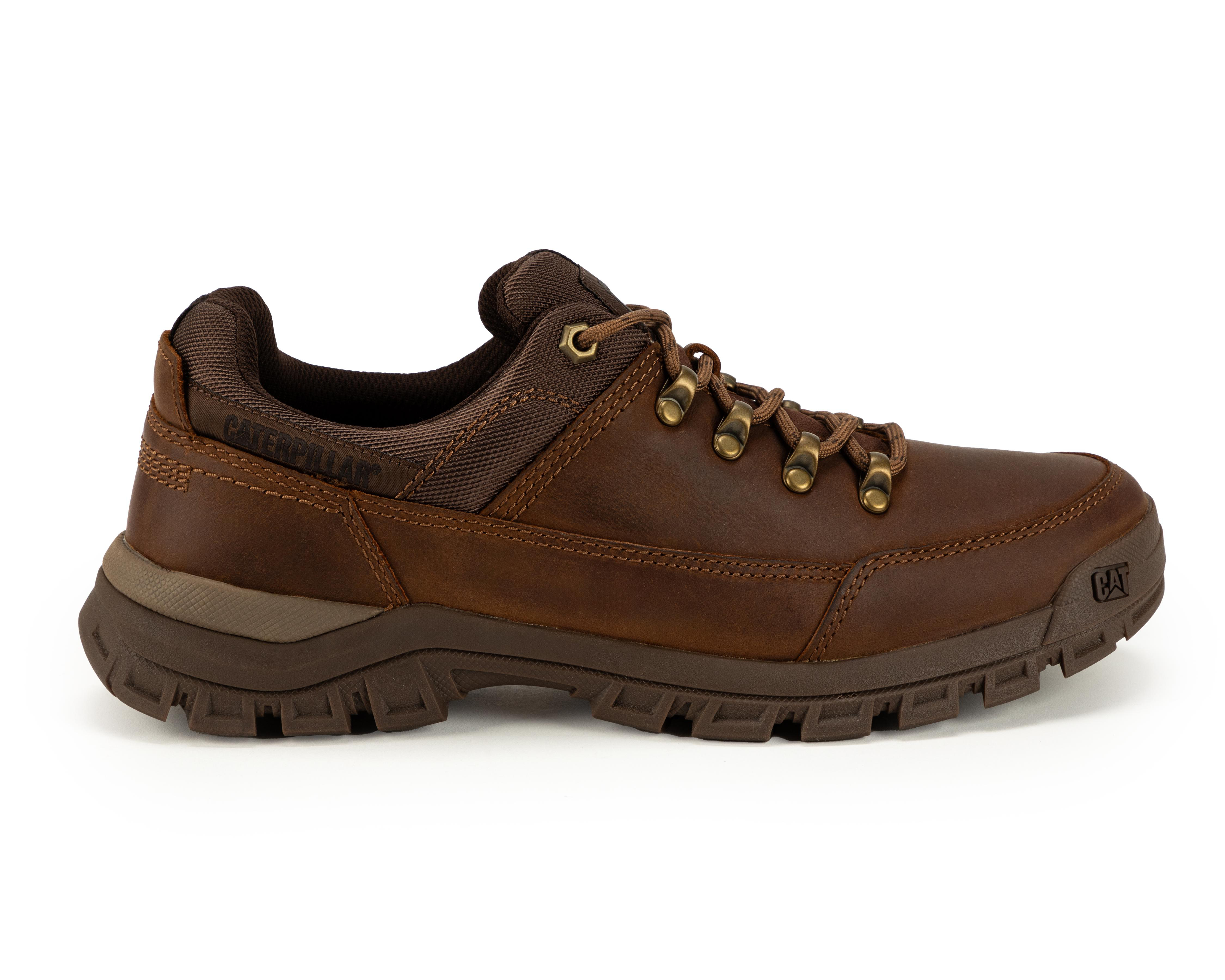 Foto 3 pulgar | Zapatos Casuales CAT de Piel para Hombre