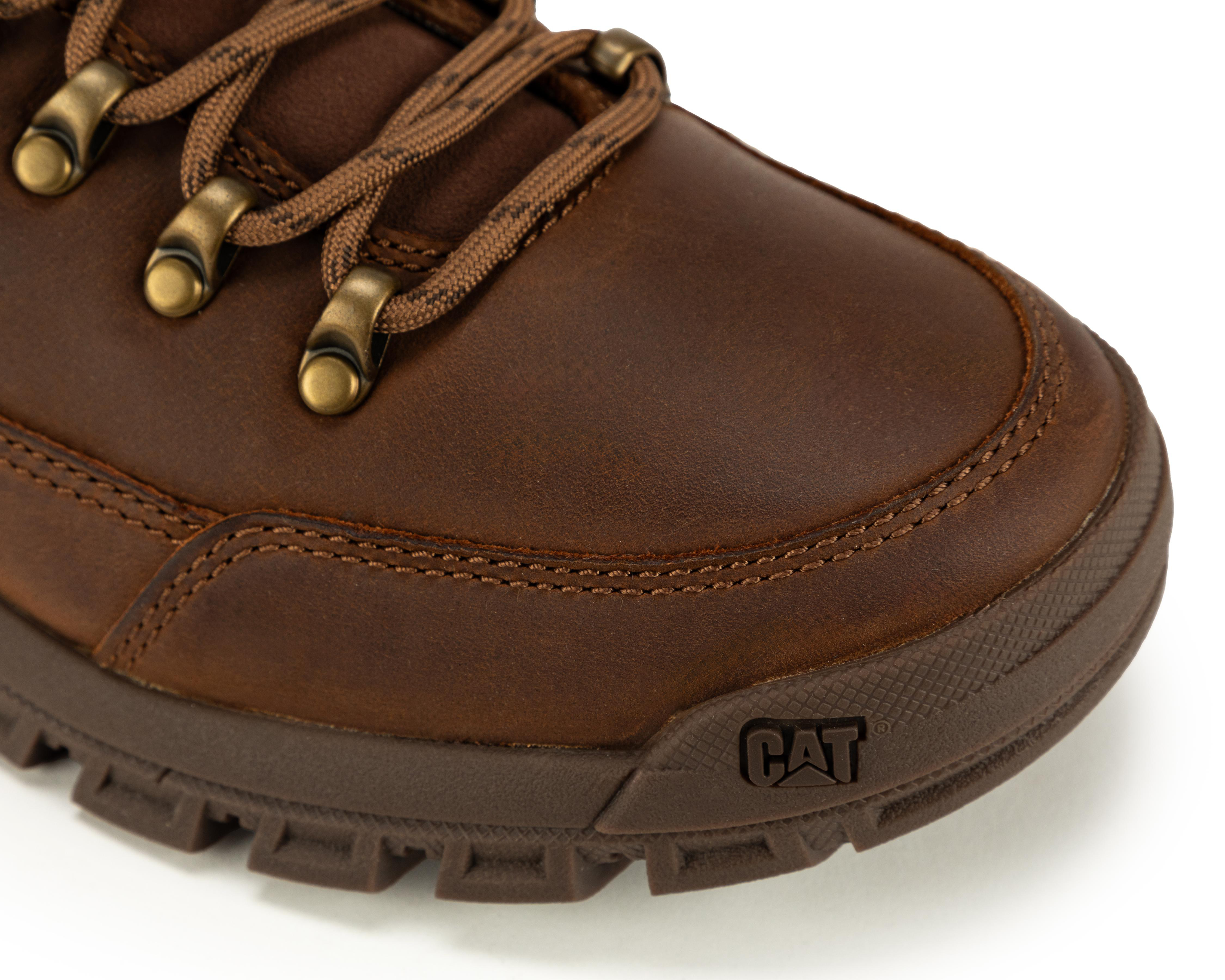 Foto 7 pulgar | Zapatos Casuales CAT de Piel para Hombre