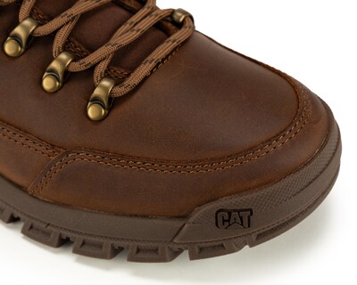 Foto 6 | Zapatos Casuales CAT de Piel para Hombre