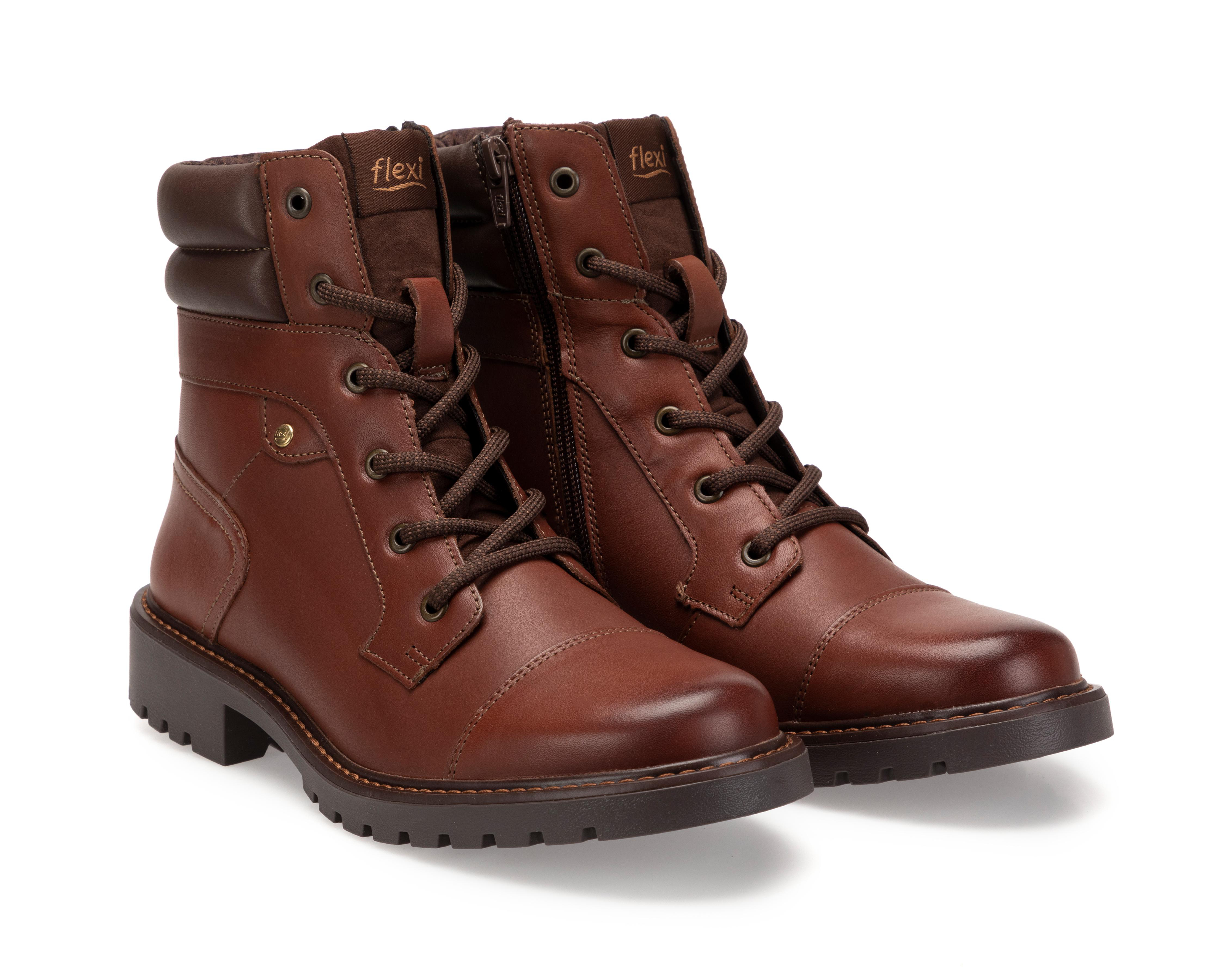 Botas Confort Flexi Aldara de Piel para Mujer $849