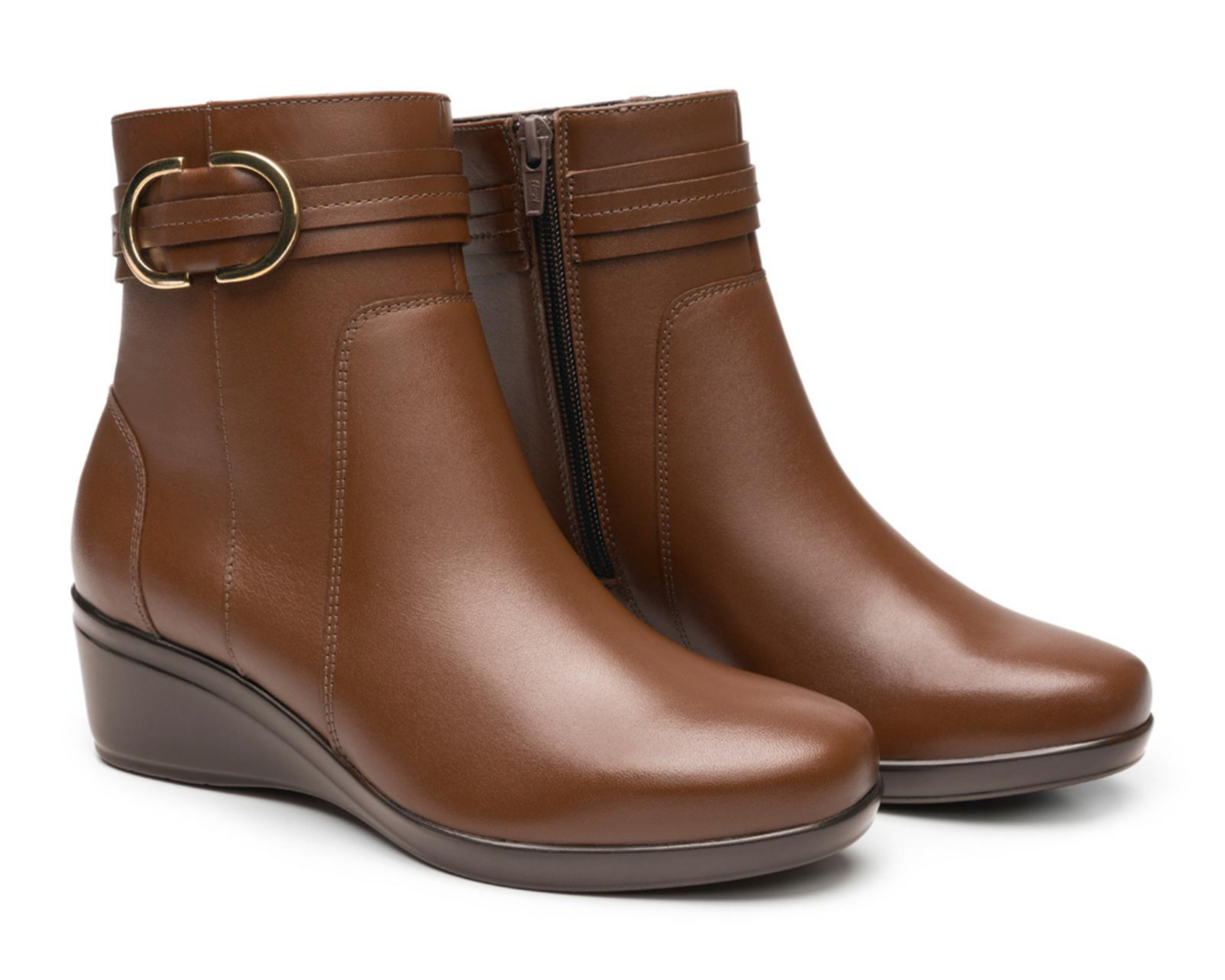 Botines Confort Flexi Yulisa de Piel para Mujer $1,200