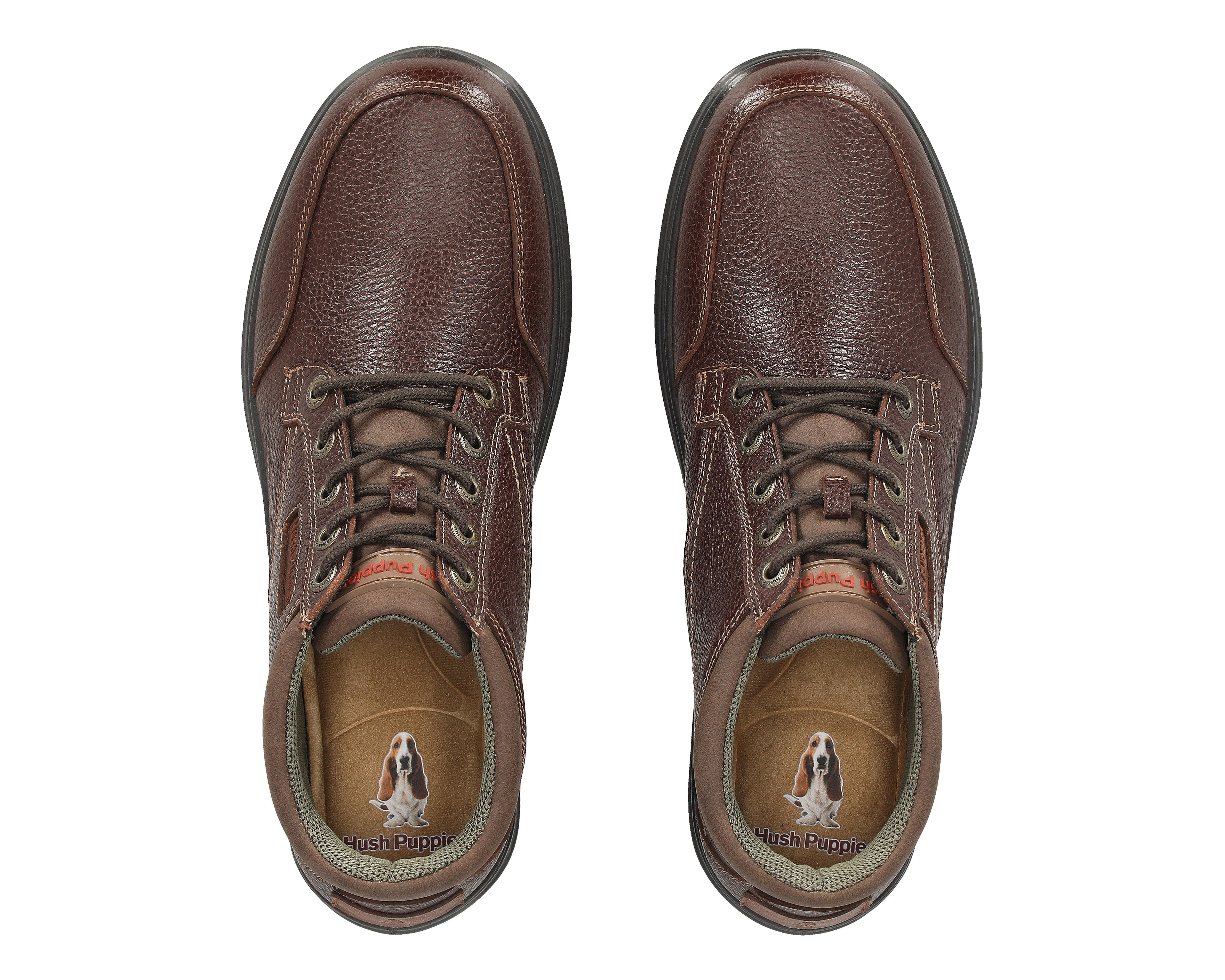 Foto 4 pulgar | Zapatos Casuales Hush Puppies de Piel para Hombre