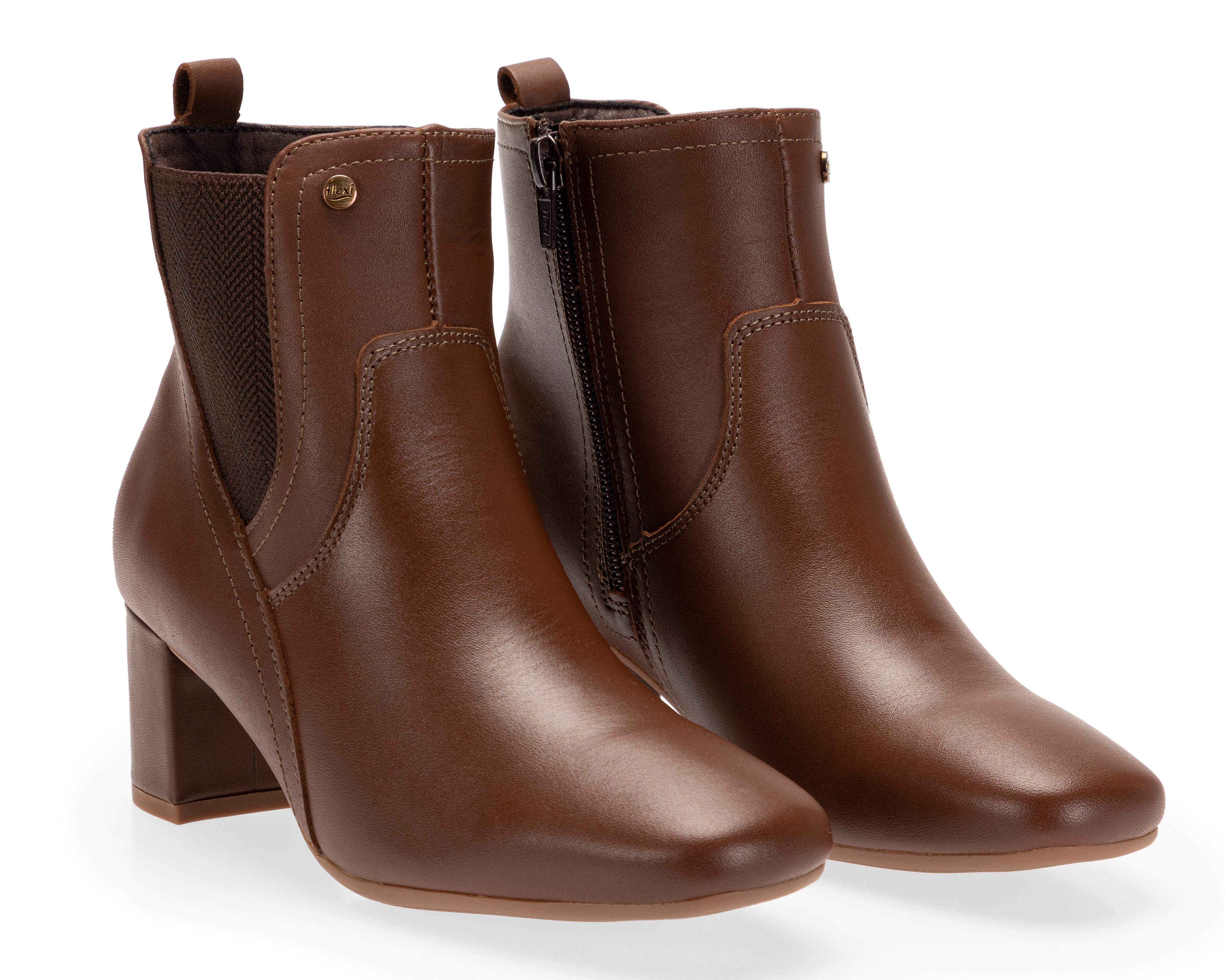 Botas Confort Flexi de Piel para Mujer