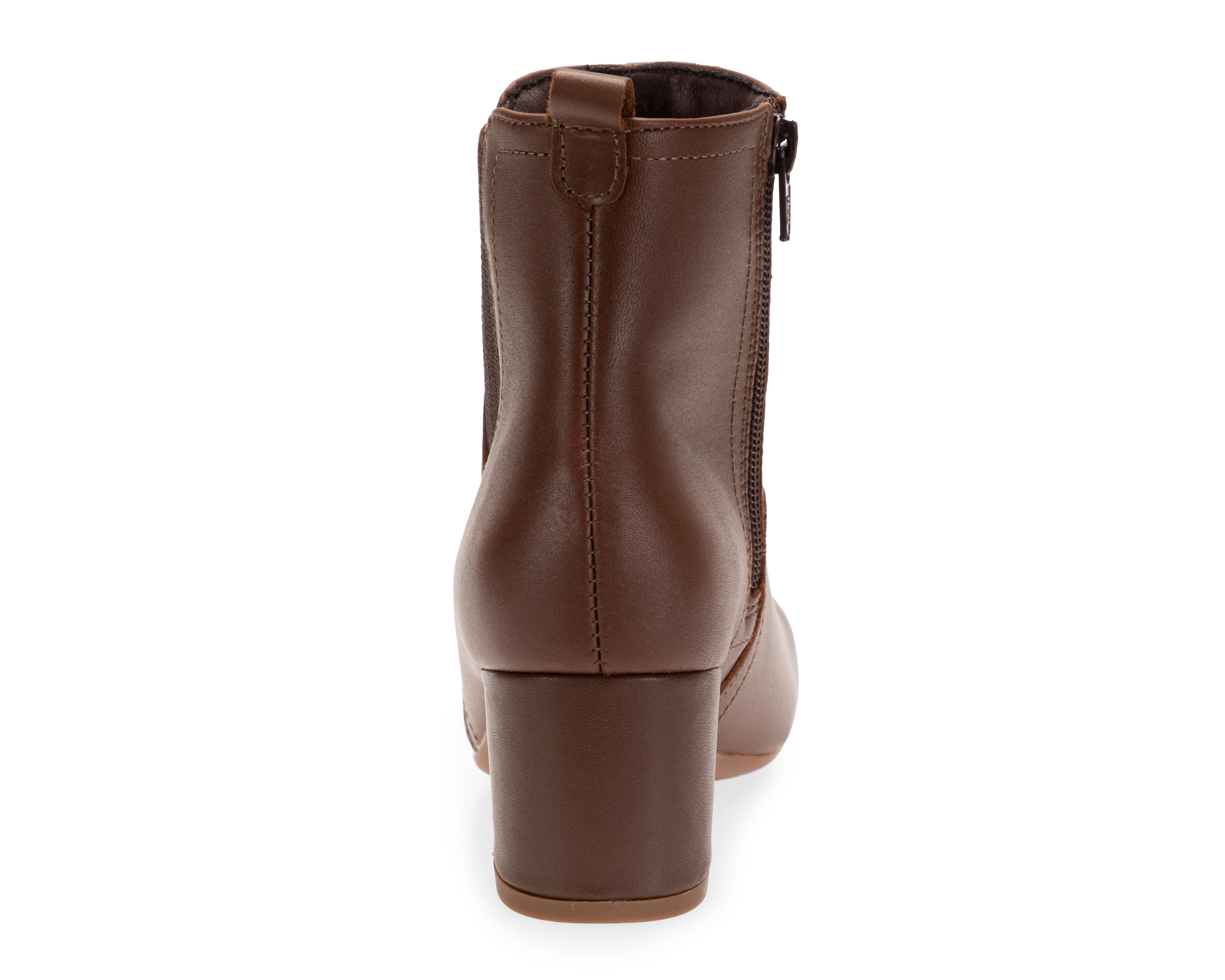 Foto 6 | Botas Confort Flexi de Piel para Mujer